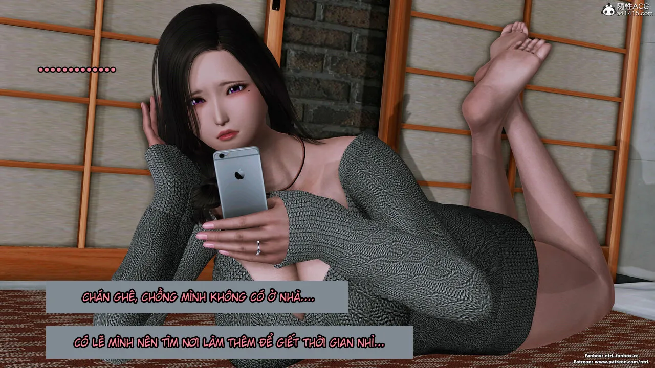 HentaiVN.net - Ảnh 7 - Cô vợ Ollie dâm đãng - Chap 1
