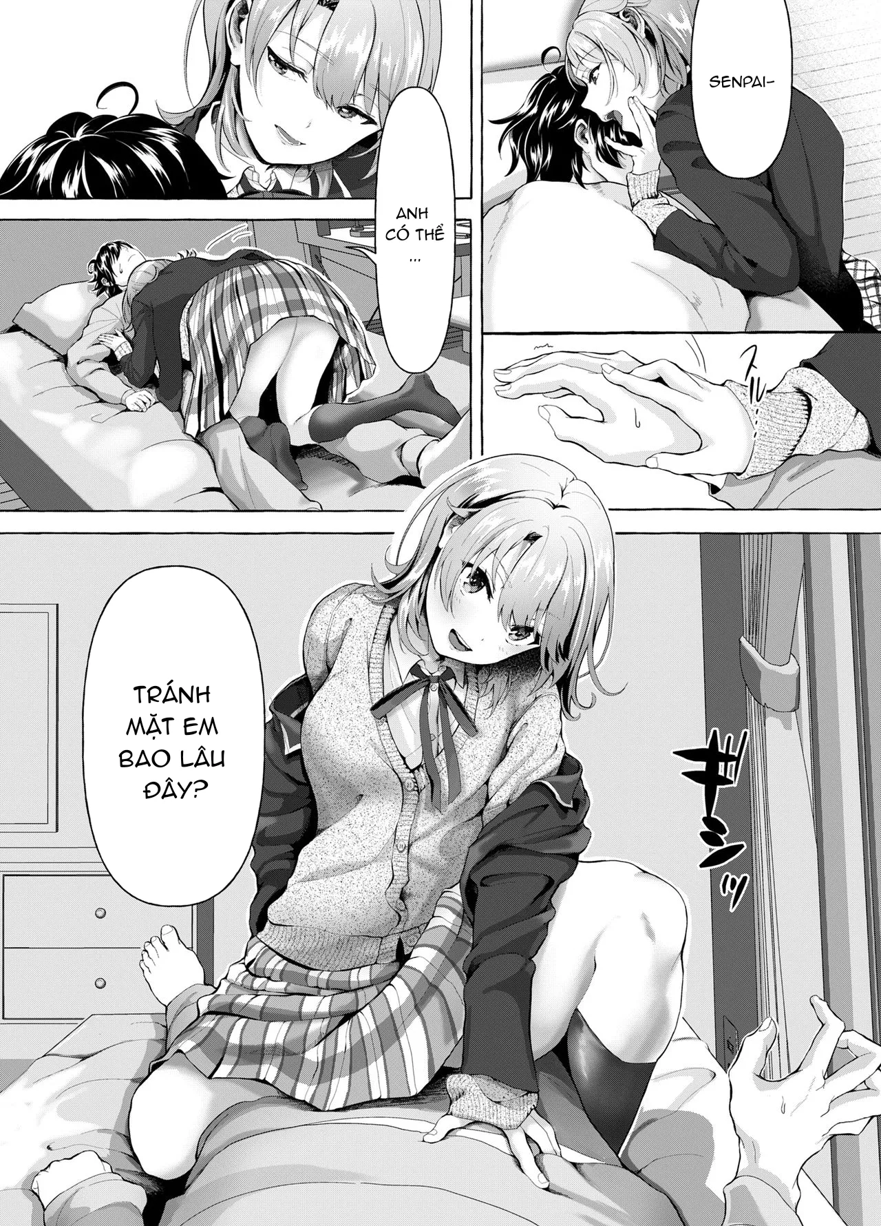 HentaiVN.net - Ảnh 5 - Chào buổi sáng, Senpai! (Yahari Ore no Seishun Love Come wa Machigatteiru) [Ohayou Gozaimasu, Senpai; おはようございます、せんぱい♡] - Oneshot