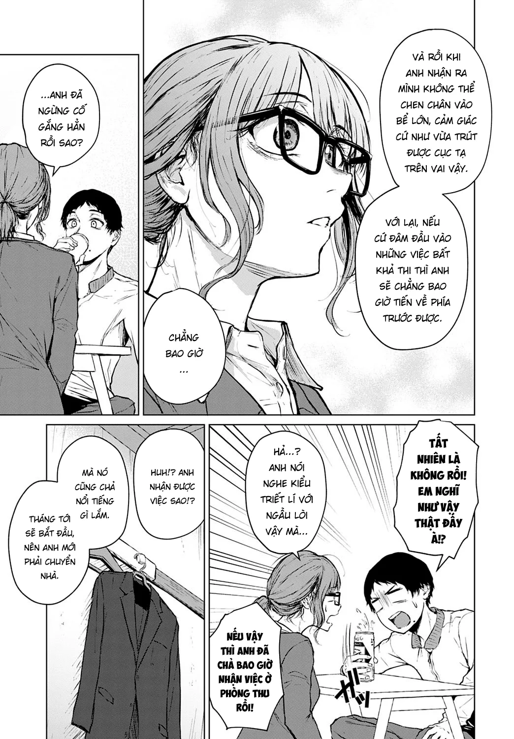 HentaiVN.net - Ảnh 13 - Vượt lên tương lai dang dở [Mirai ni Narenakatta Ano Hi kara, Beyond The Unfulfilled Future] - Oneshot ngọt