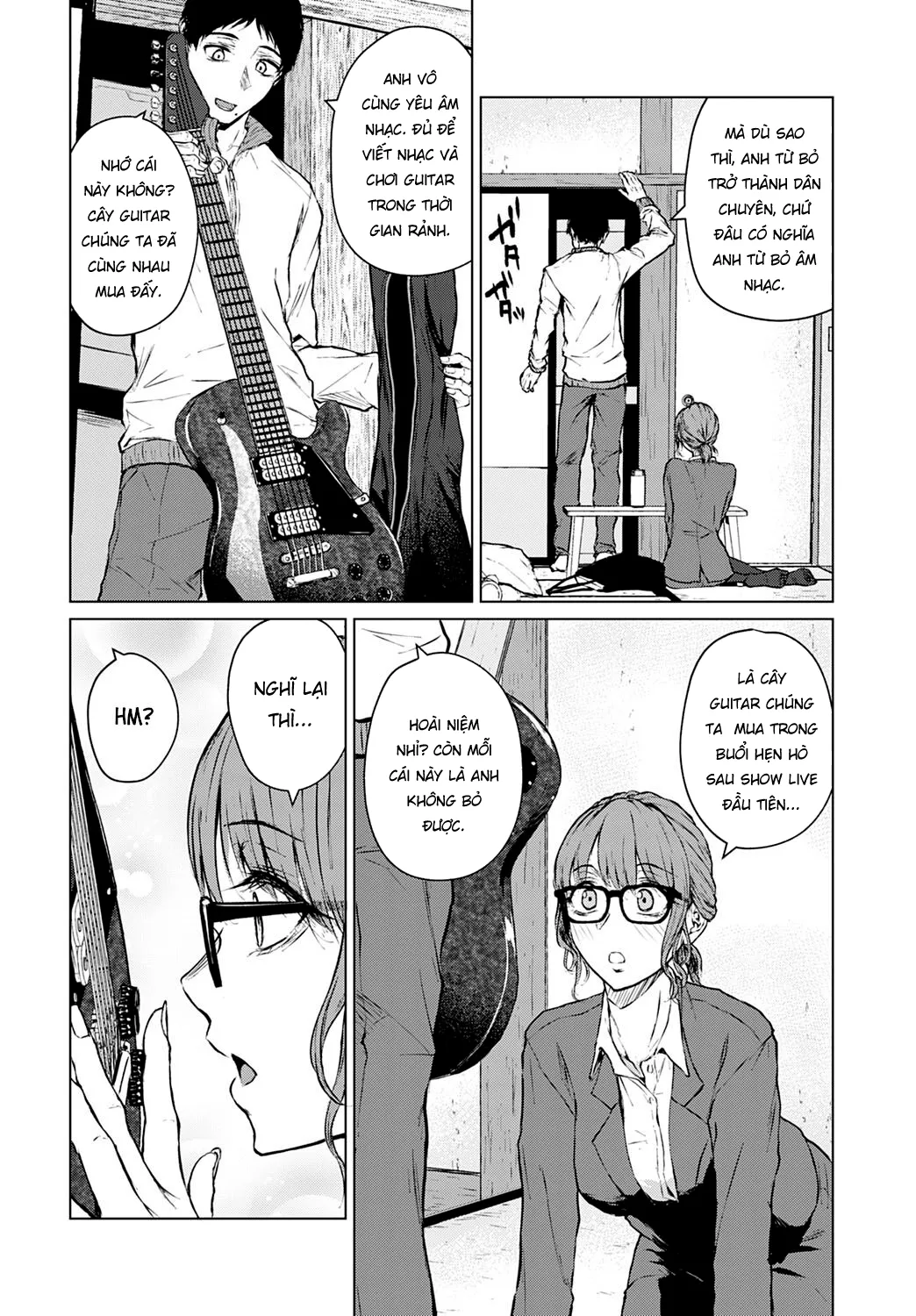 HentaiVN.net - Ảnh 14 - Vượt lên tương lai dang dở [Mirai ni Narenakatta Ano Hi kara, Beyond The Unfulfilled Future] - Oneshot ngọt