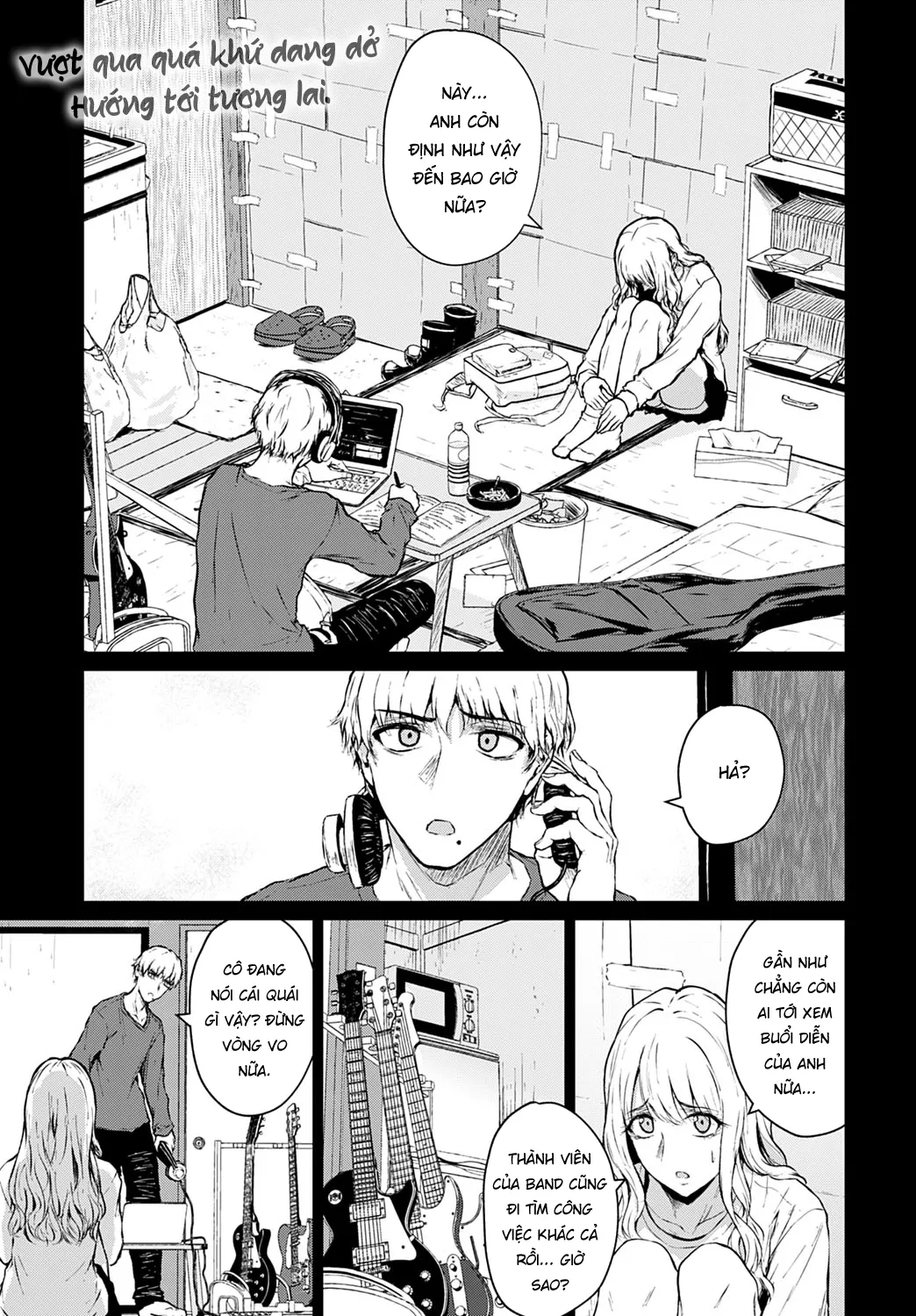 HentaiVN.net - Ảnh 3 - Vượt lên tương lai dang dở [Mirai ni Narenakatta Ano Hi kara, Beyond The Unfulfilled Future] - Oneshot ngọt