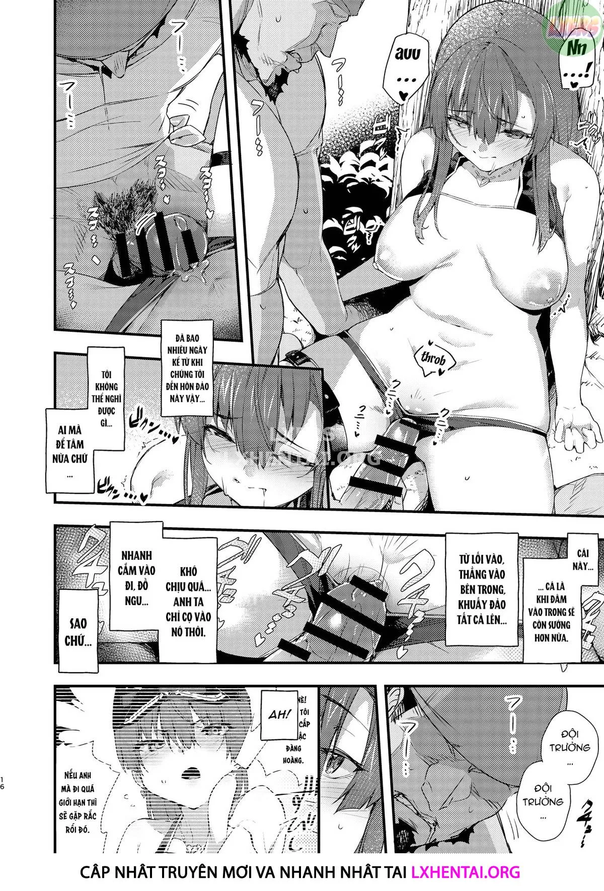 HentaiVN.net - Ảnh 18 - Kono Mujintou Ni Wa Tabemono Ga Ecchi Na Kajitsu Shika Nai...... Tte Koto!? - Oneshot