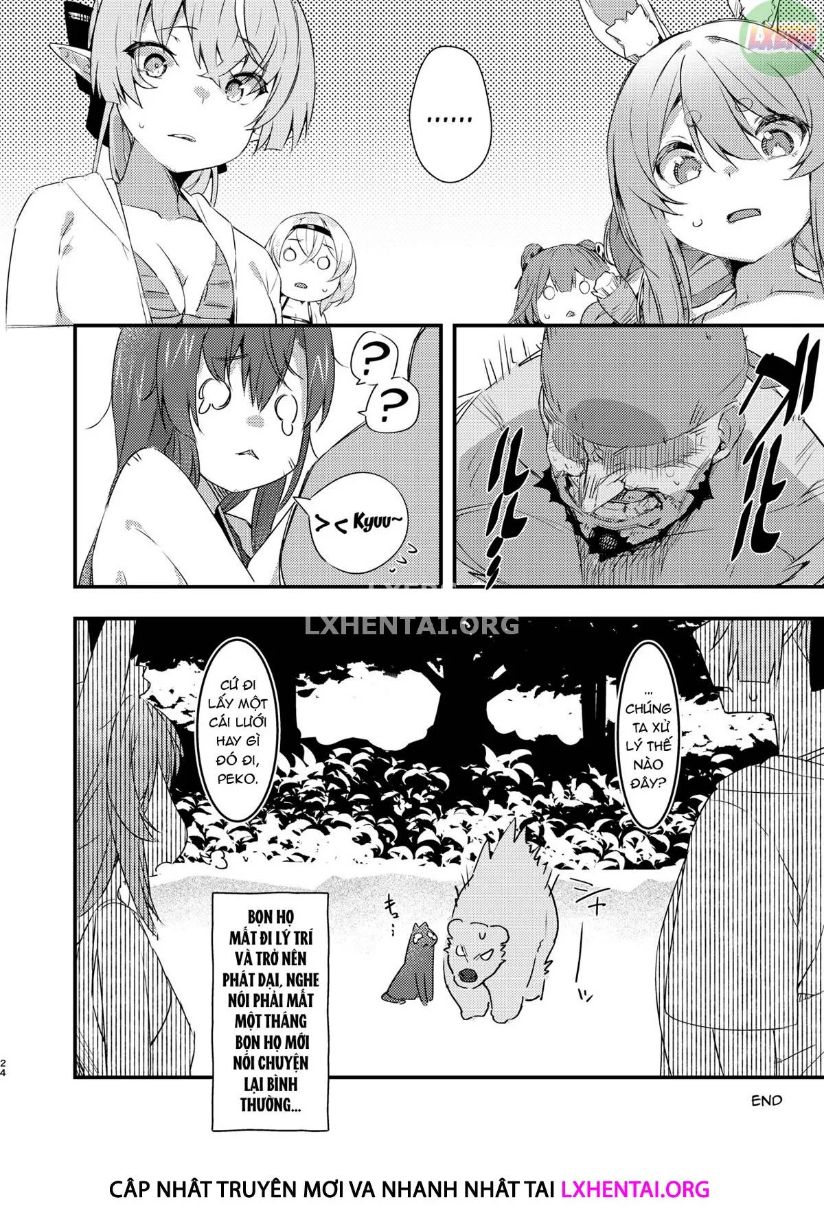 HentaiVN.net - Ảnh 26 - Kono Mujintou Ni Wa Tabemono Ga Ecchi Na Kajitsu Shika Nai...... Tte Koto!? - Oneshot