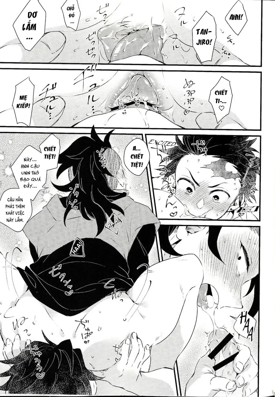 HentaiVN.net - Ảnh 14 - Tôi không thể kiềm chế được nữa!! [辛抱たまらん!!] - Oneshot