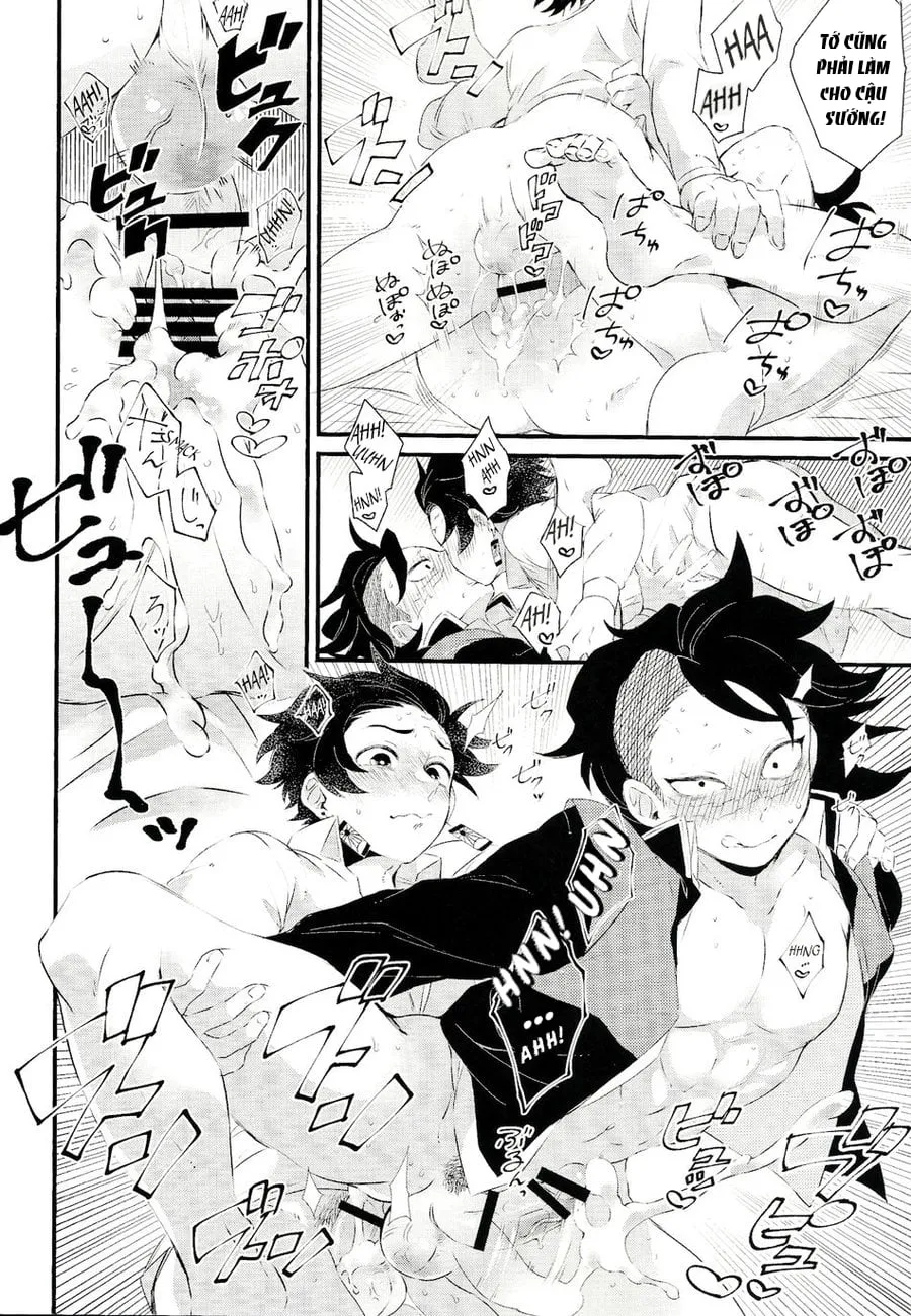 HentaiVN.net - Ảnh 17 - Tôi không thể kiềm chế được nữa!! [辛抱たまらん!!] - Oneshot
