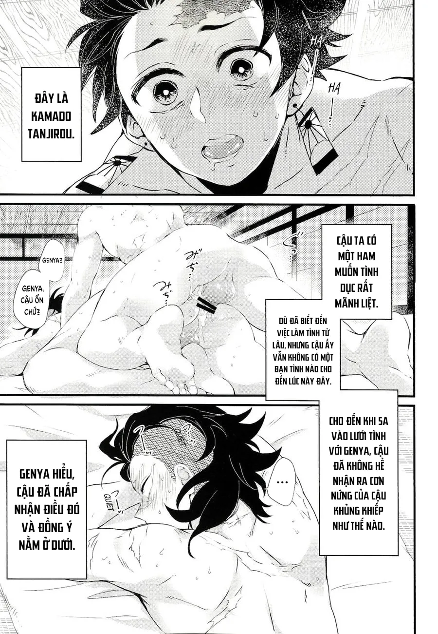 HentaiVN.net - Ảnh 4 - Tôi không thể kiềm chế được nữa!! [辛抱たまらん!!] - Oneshot