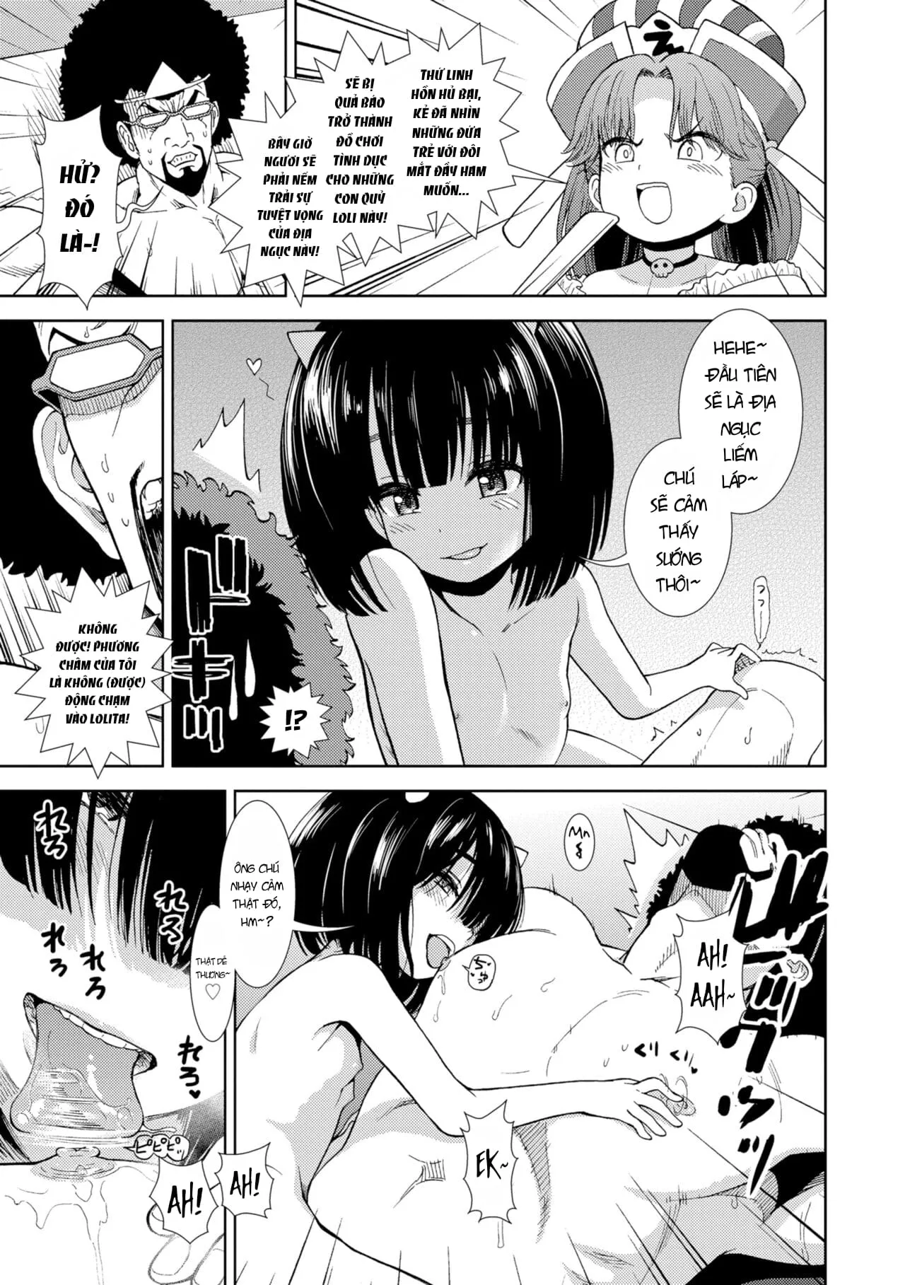 HentaiVN.net - Ảnh 4 - Địa Ngục Loli [Loli Hell; Loli Jigoku] - Oneshot + Afterword