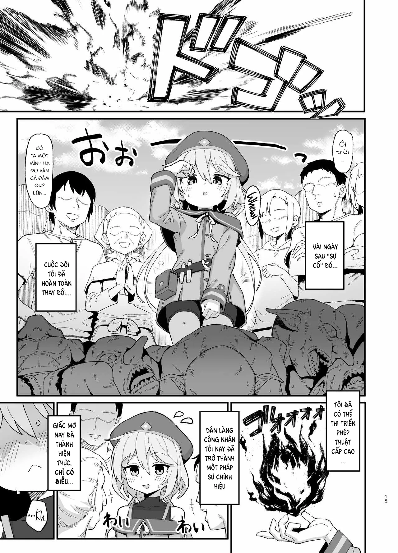 HentaiVN.net - Ảnh 15 - Em pháp sư bị ếm bùa lứng [Kakyuu Majutsushi, Inmon ni Somaru, A Lowly Sorceress, Afflicted By Debauched Magicks] - Phần đầu