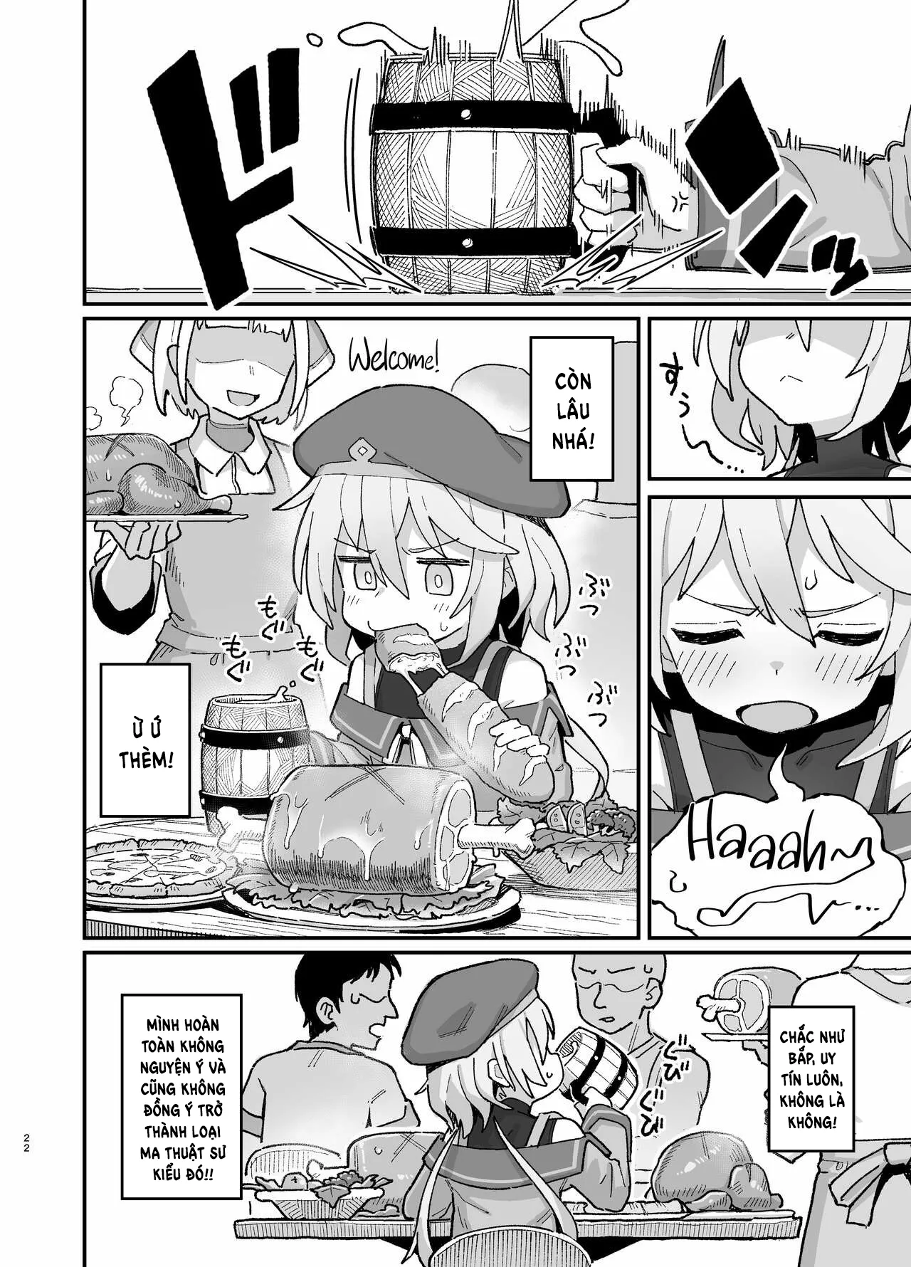 HentaiVN.net - Ảnh 22 - Em pháp sư bị ếm bùa lứng [Kakyuu Majutsushi, Inmon ni Somaru, A Lowly Sorceress, Afflicted By Debauched Magicks] - Phần đầu