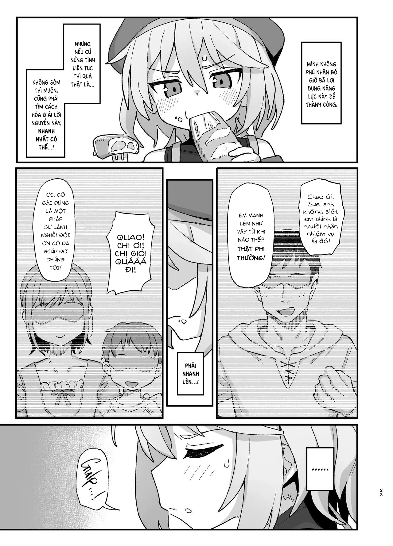HentaiVN.net - Ảnh 23 - Em pháp sư bị ếm bùa lứng [Kakyuu Majutsushi, Inmon ni Somaru, A Lowly Sorceress, Afflicted By Debauched Magicks] - Phần đầu