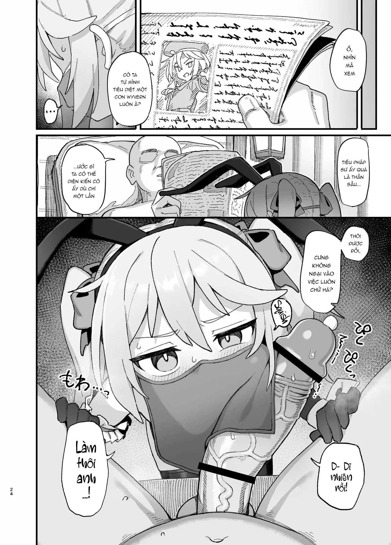 HentaiVN.net - Ảnh 24 - Em pháp sư bị ếm bùa lứng [Kakyuu Majutsushi, Inmon ni Somaru, A Lowly Sorceress, Afflicted By Debauched Magicks] - Phần đầu