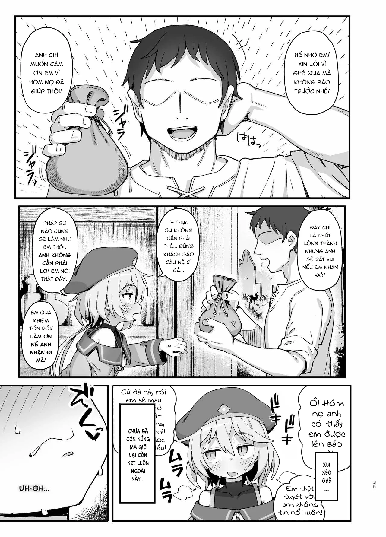 HentaiVN.net - Ảnh 35 - Em pháp sư bị ếm bùa lứng [Kakyuu Majutsushi, Inmon ni Somaru, A Lowly Sorceress, Afflicted By Debauched Magicks] - Phần đầu