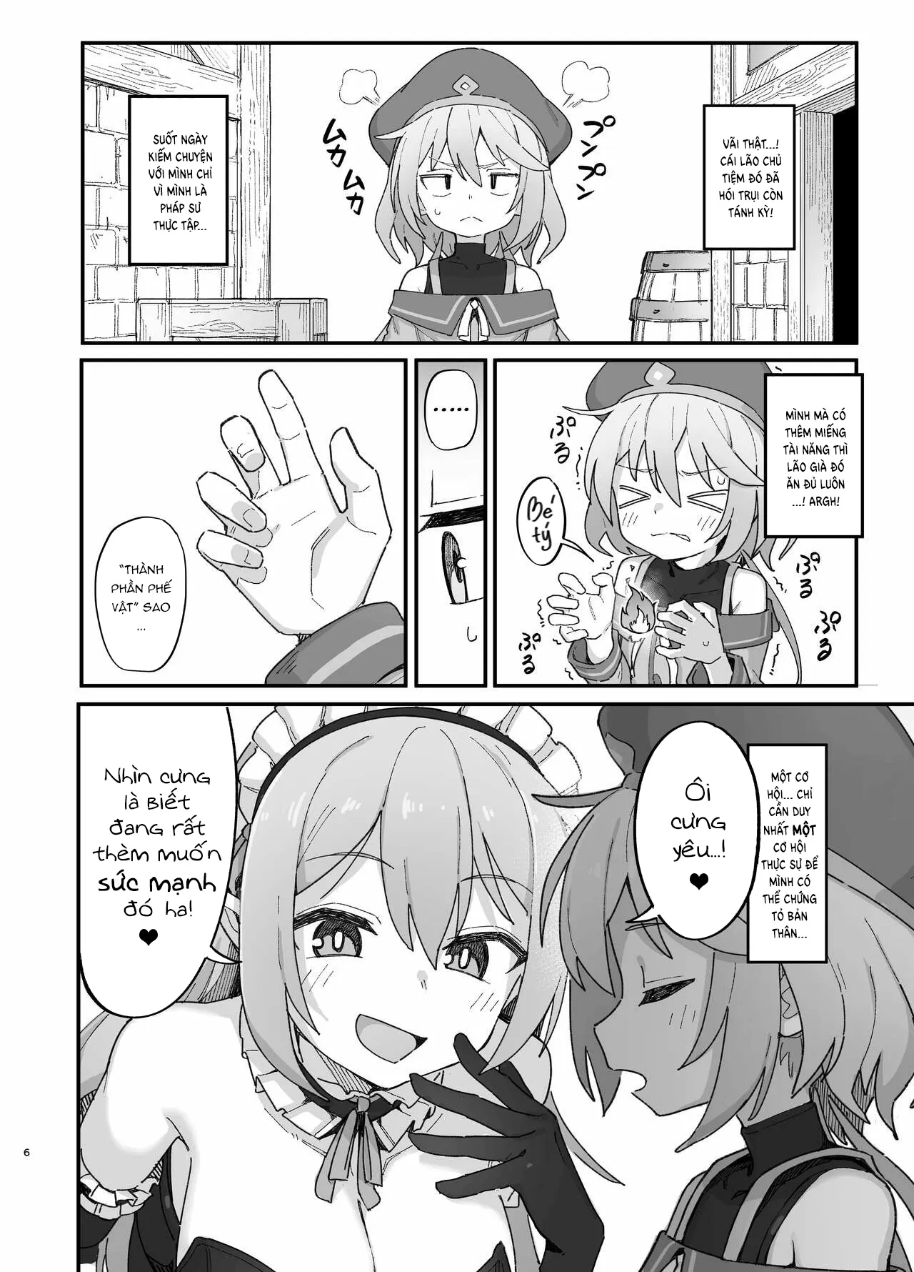 HentaiVN.net - Ảnh 6 - Em pháp sư bị ếm bùa lứng [Kakyuu Majutsushi, Inmon ni Somaru, A Lowly Sorceress, Afflicted By Debauched Magicks] - Phần đầu