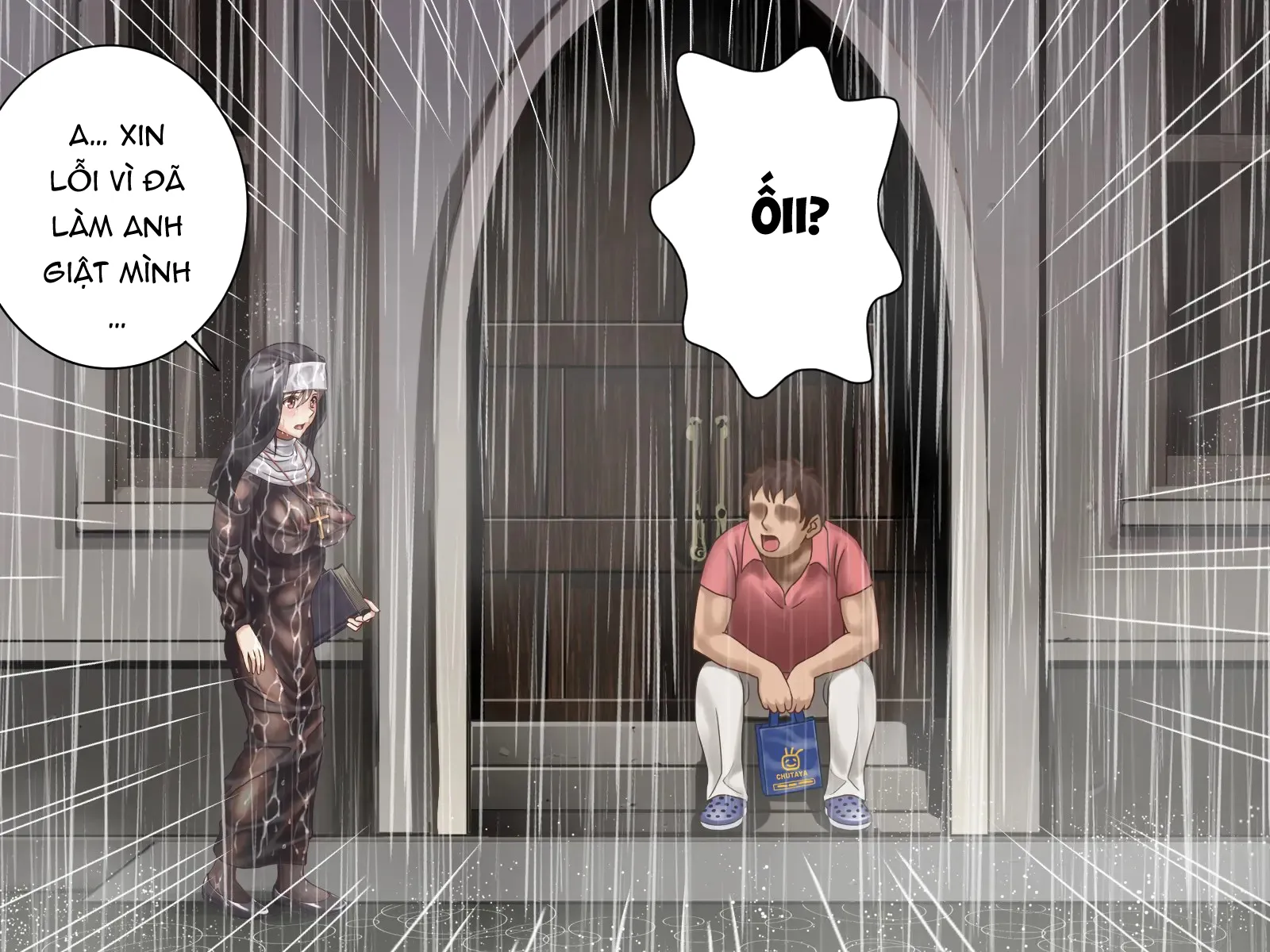 HentaiVN.net - Ảnh 16 - Âm đạo sám hối, nữ tu ở địa ngục dục vọng [懺悔膣 濡縛シスター昇天地獄, Zangechitsu Jubaku Sister Shouten Jigoku] - Part 1