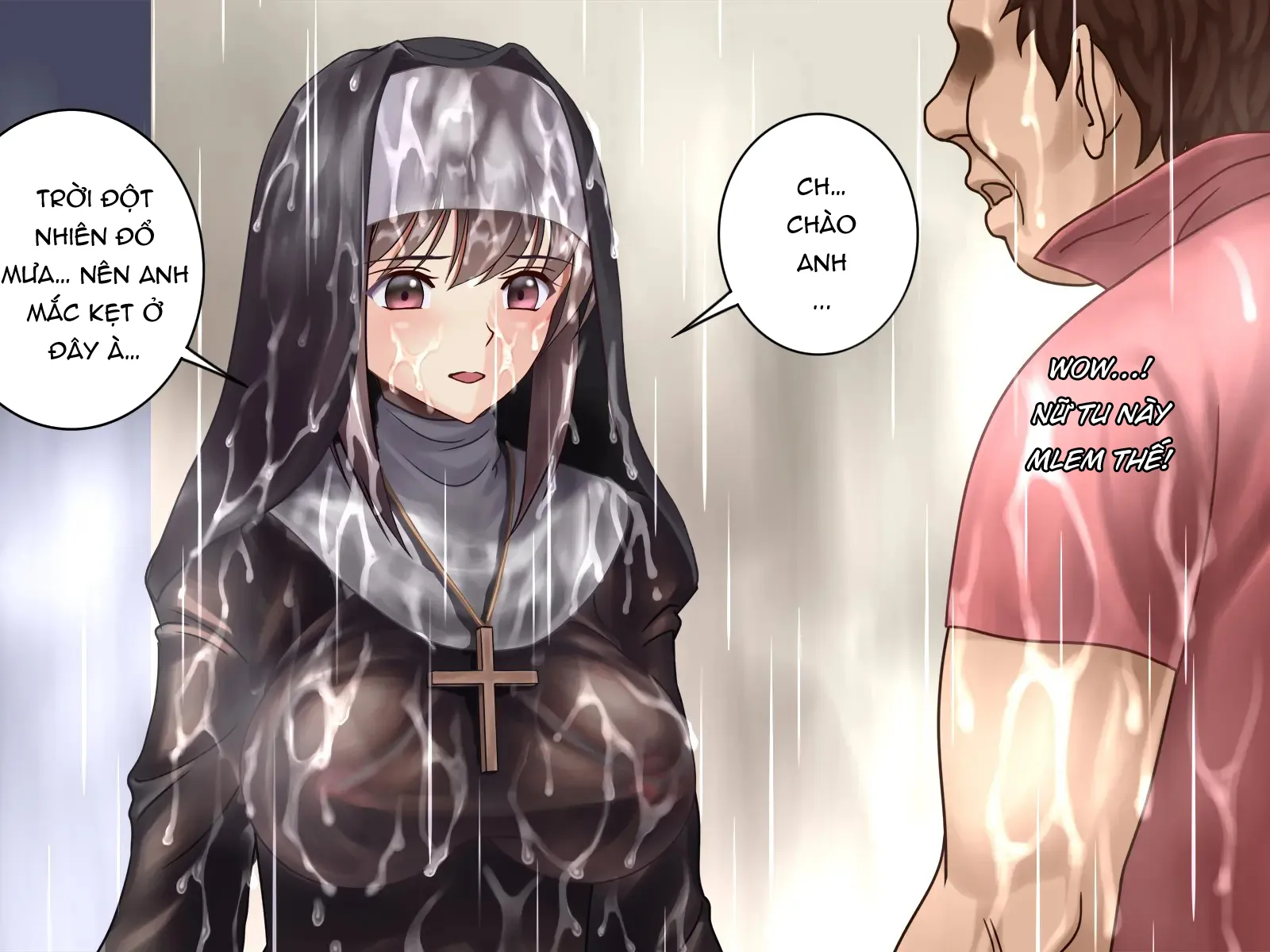 HentaiVN.net - Ảnh 17 - Âm đạo sám hối, nữ tu ở địa ngục dục vọng [懺悔膣 濡縛シスター昇天地獄, Zangechitsu Jubaku Sister Shouten Jigoku] - Part 1