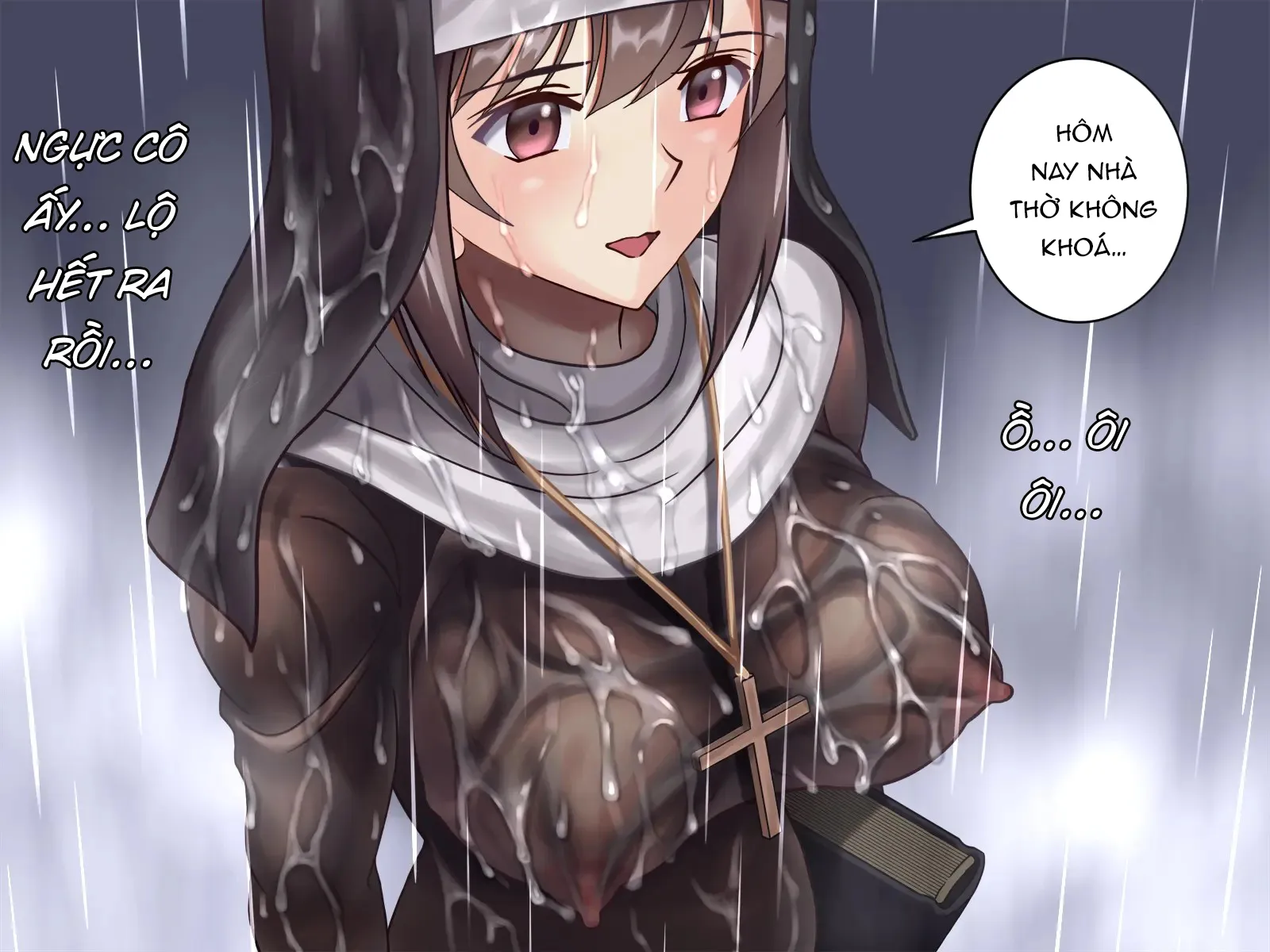 HentaiVN.net - Ảnh 18 - Âm đạo sám hối, nữ tu ở địa ngục dục vọng [懺悔膣 濡縛シスター昇天地獄, Zangechitsu Jubaku Sister Shouten Jigoku] - Part 1