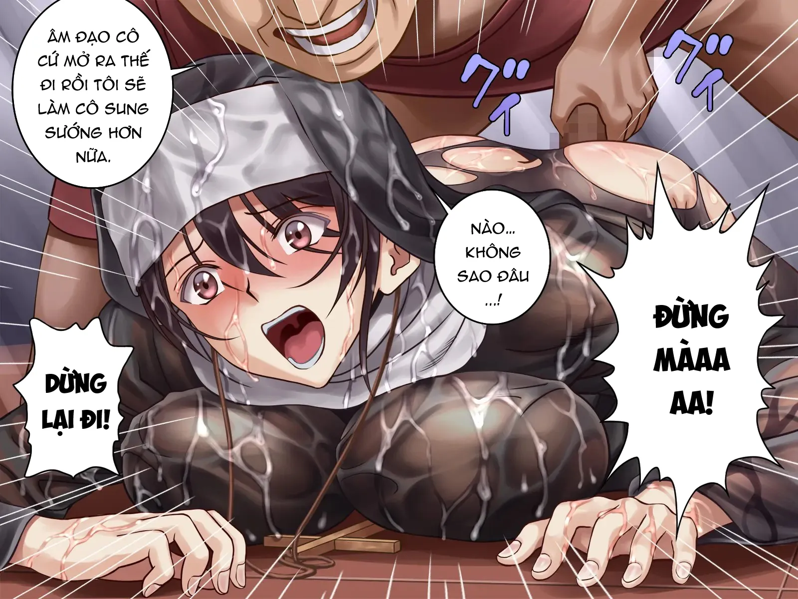 HentaiVN.net - Ảnh 48 - Âm đạo sám hối, nữ tu ở địa ngục dục vọng [懺悔膣 濡縛シスター昇天地獄, Zangechitsu Jubaku Sister Shouten Jigoku] - Part 1