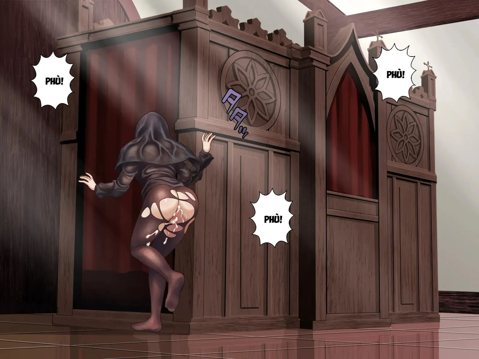 HentaiVN.net - Ảnh 5 - Âm đạo sám hối, nữ tu ở địa ngục dục vọng [懺悔膣 濡縛シスター昇天地獄, Zangechitsu Jubaku Sister Shouten Jigoku] - Part 2