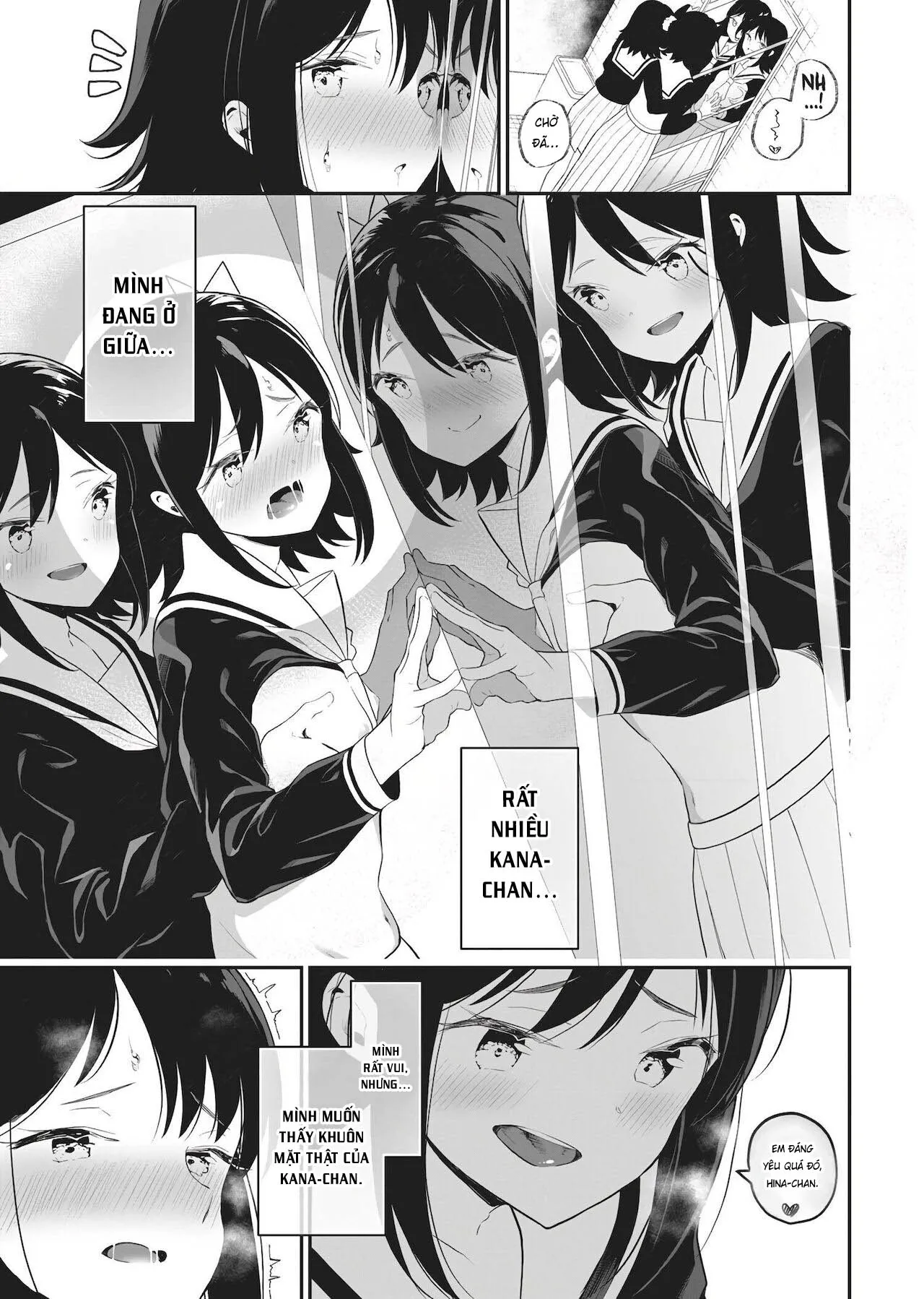 HentaiVN.net - Ảnh 10 - Chiếc Gương [Double Your Pleasure – A Twin Yuri Anthology] - Oneshot