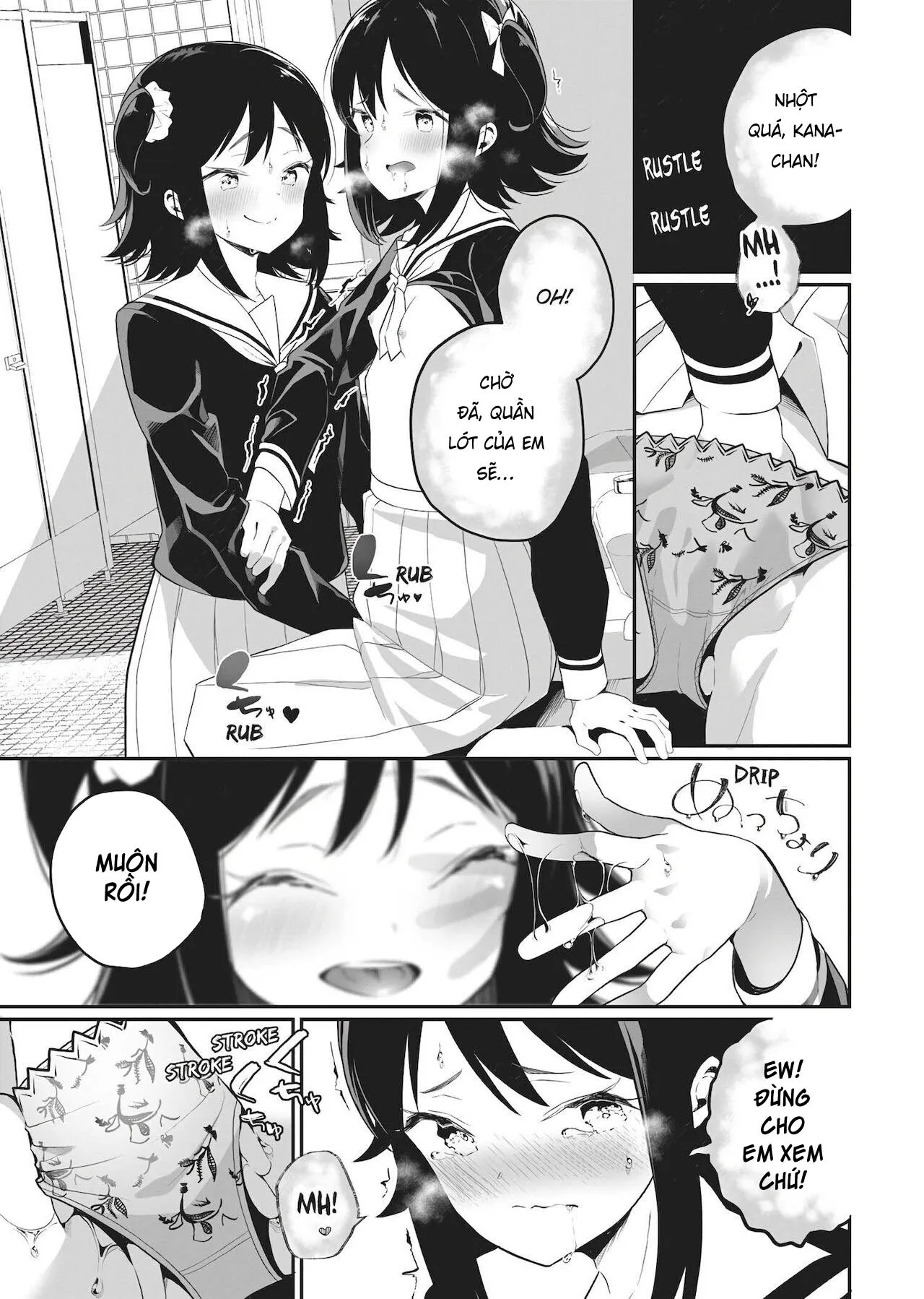 HentaiVN.net - Ảnh 12 - Chiếc Gương [Double Your Pleasure – A Twin Yuri Anthology] - Oneshot