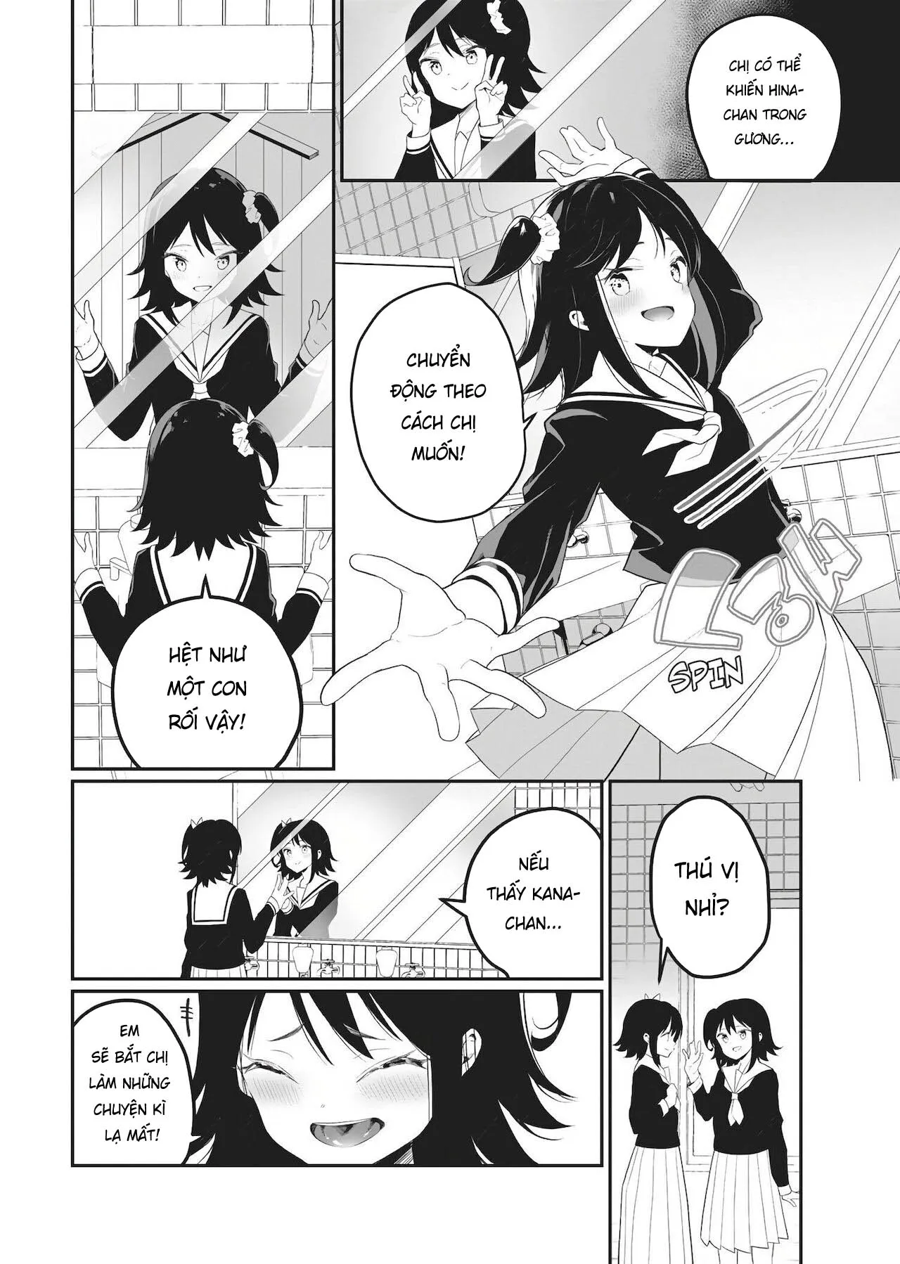 HentaiVN.net - Ảnh 3 - Chiếc Gương [Double Your Pleasure – A Twin Yuri Anthology] - Oneshot