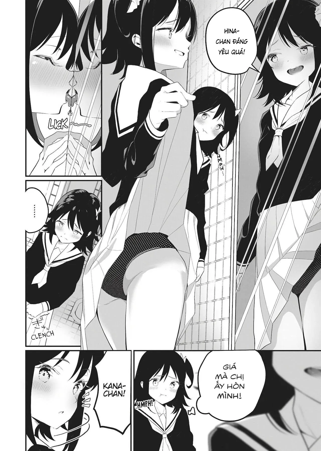 HentaiVN.net - Ảnh 5 - Chiếc Gương [Double Your Pleasure – A Twin Yuri Anthology] - Oneshot
