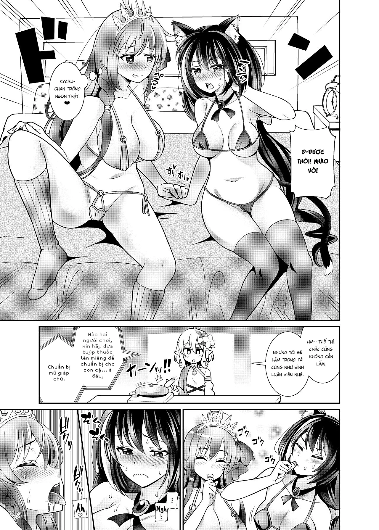 HentaiVN.net - Ảnh 7 - Kyaru-chan to Kabuto Battle desu yo [キャルちゃんとカブトバトルですよぉ] - Oneshot
