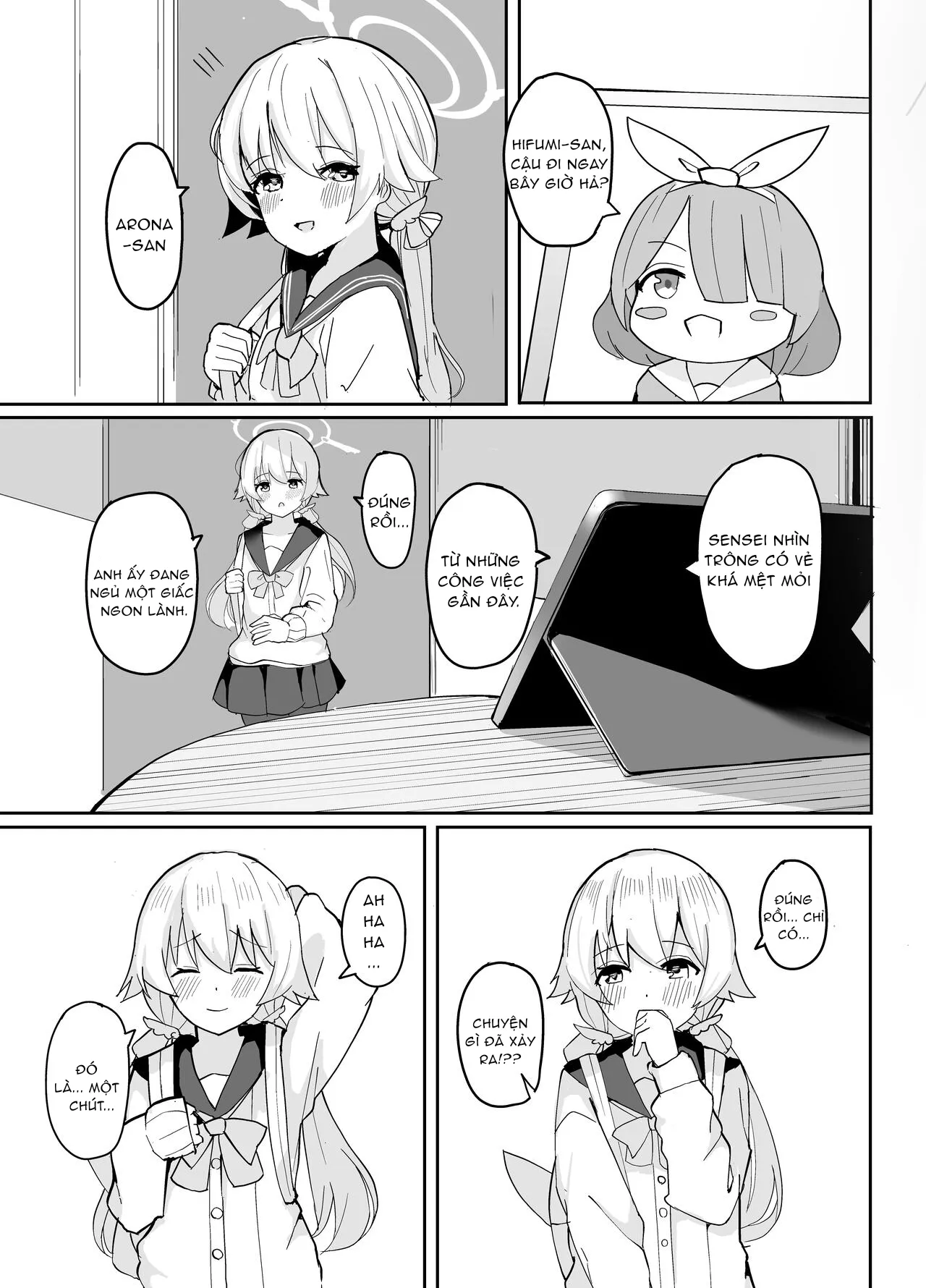 HentaiVN.net - Ảnh 18 - Phòng điều trị tình dục của Blue Archive ( Ajitani Hifumi ) - Oneshot
