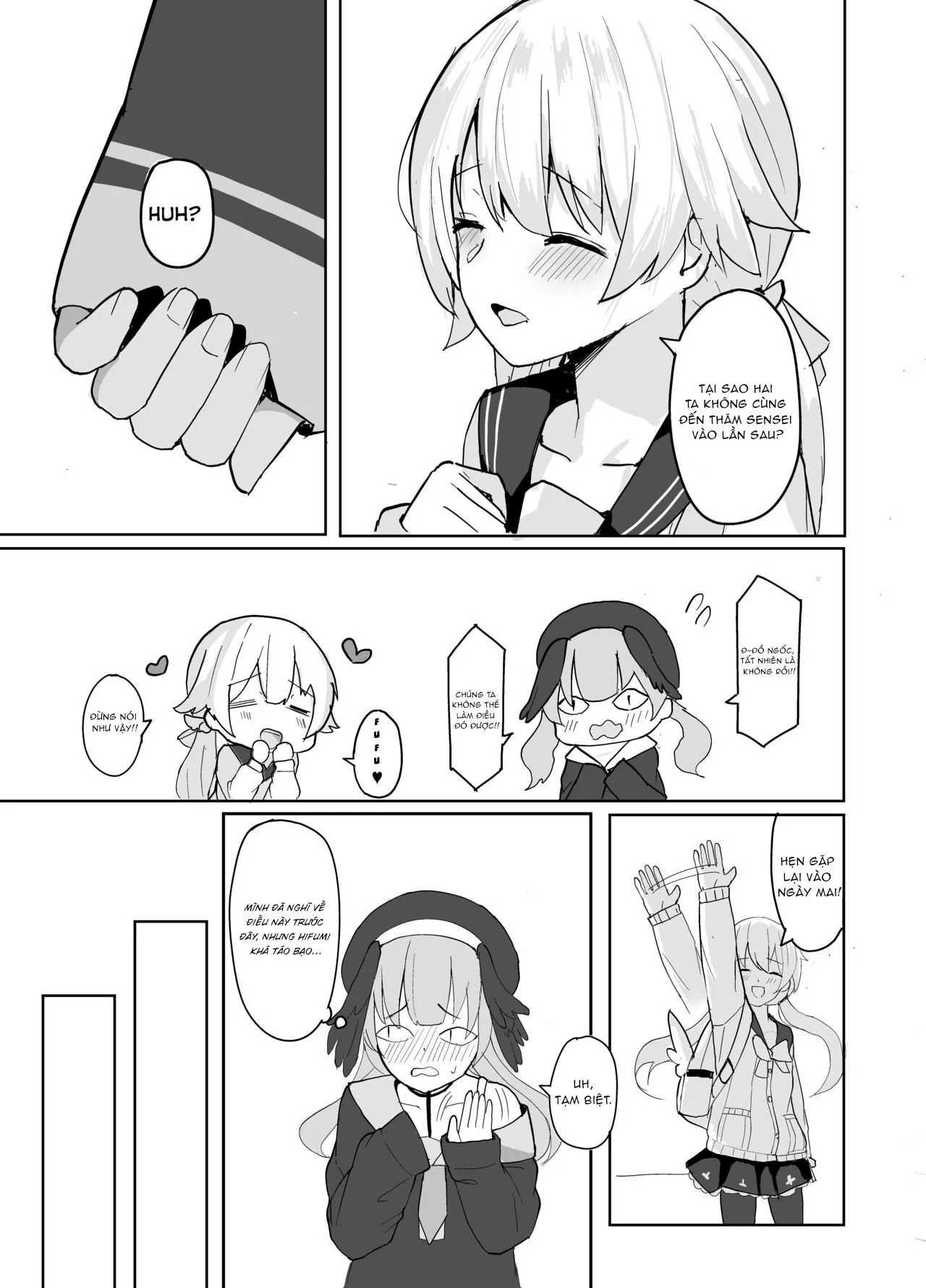 HentaiVN.net - Ảnh 4 - Phòng điều trị tình dục của Blue Archive ( Ajitani Hifumi ) - Oneshot