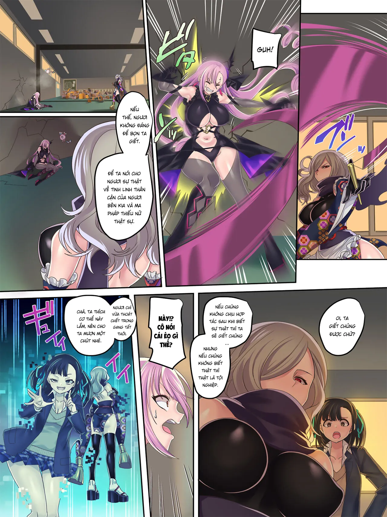 HentaiVN.net - Ảnh 37 - Ma pháp thiếu nữ★ Biến đổi！2 [Mahou Shoujo★ Swap！2 ～ arata naru teki to mitomorimachi no nazo～] - Oneshot