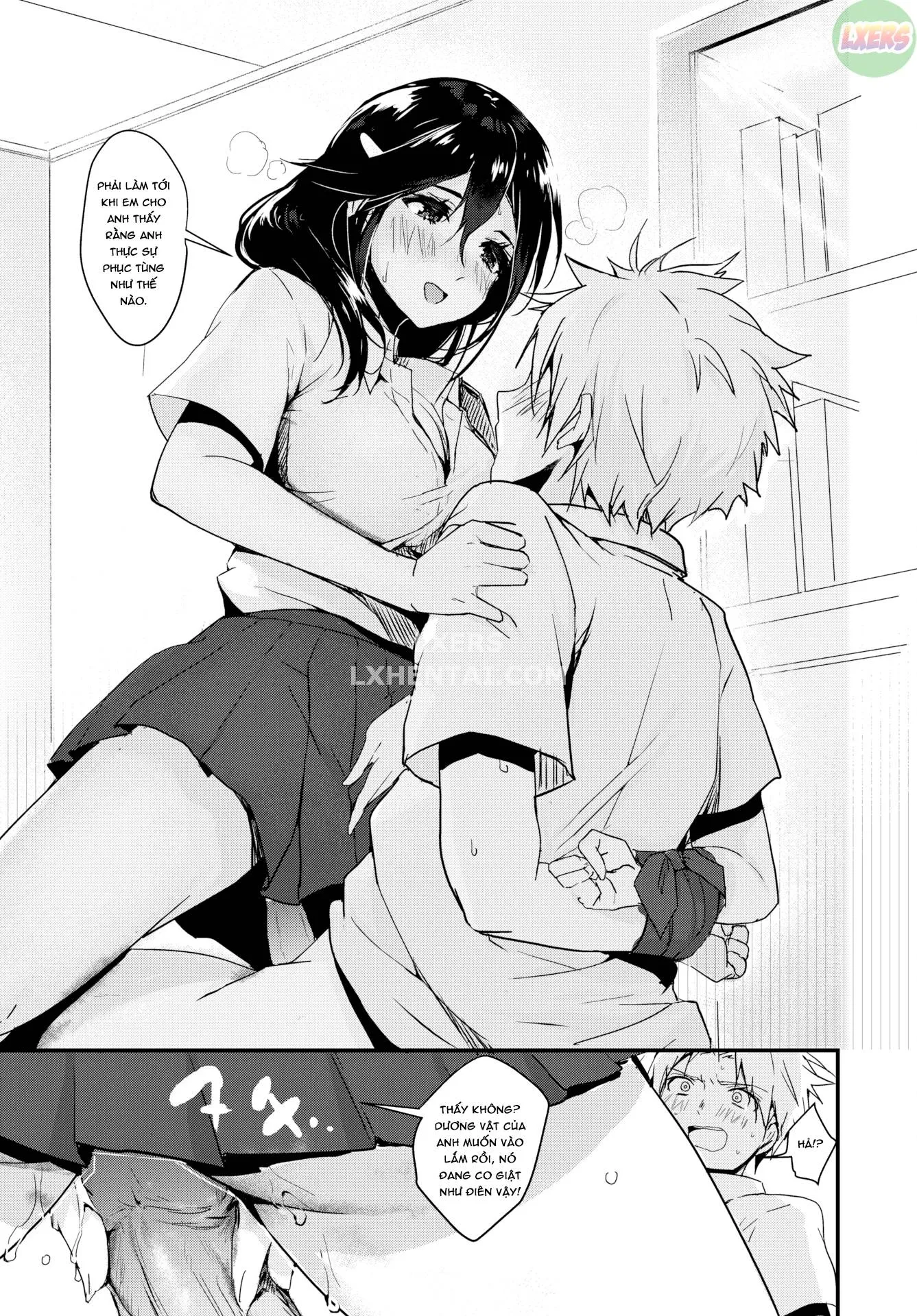 HentaiVN.net - Ảnh 11 - Cuộc huẩn luyện bí mật của Hội trưởng hội học sinh - Oneshot