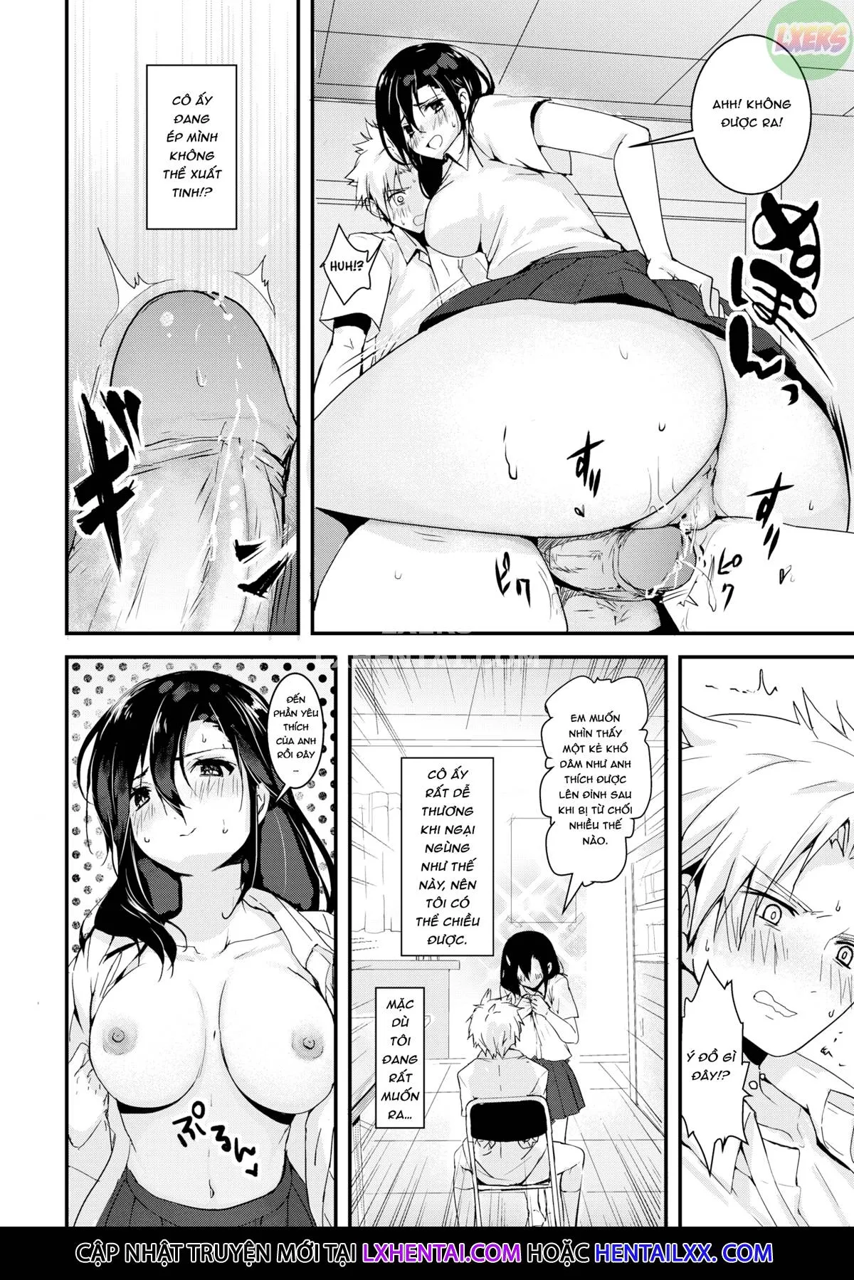 HentaiVN.net - Ảnh 14 - Cuộc huẩn luyện bí mật của Hội trưởng hội học sinh - Oneshot