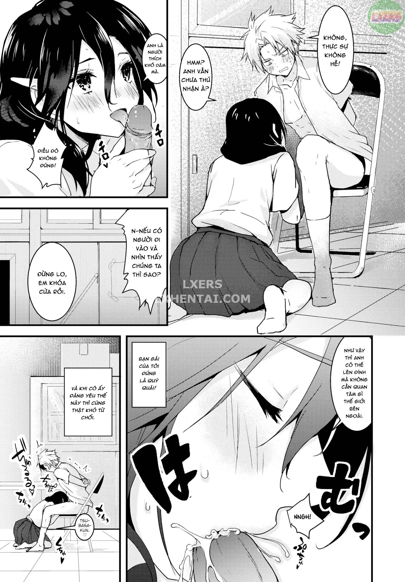HentaiVN.net - Ảnh 7 - Cuộc huẩn luyện bí mật của Hội trưởng hội học sinh - Oneshot