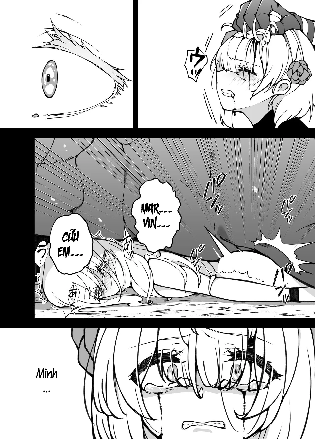 HentaiVN.net - Ảnh 16 - Noelle, Đóa Hoa Chưa Vinh Danh Đã Úa Tàn! [進撃のヒルチャールII～侵攻の序曲,～Noelle,Chivalric Blossom that withered～] - Nhân văn