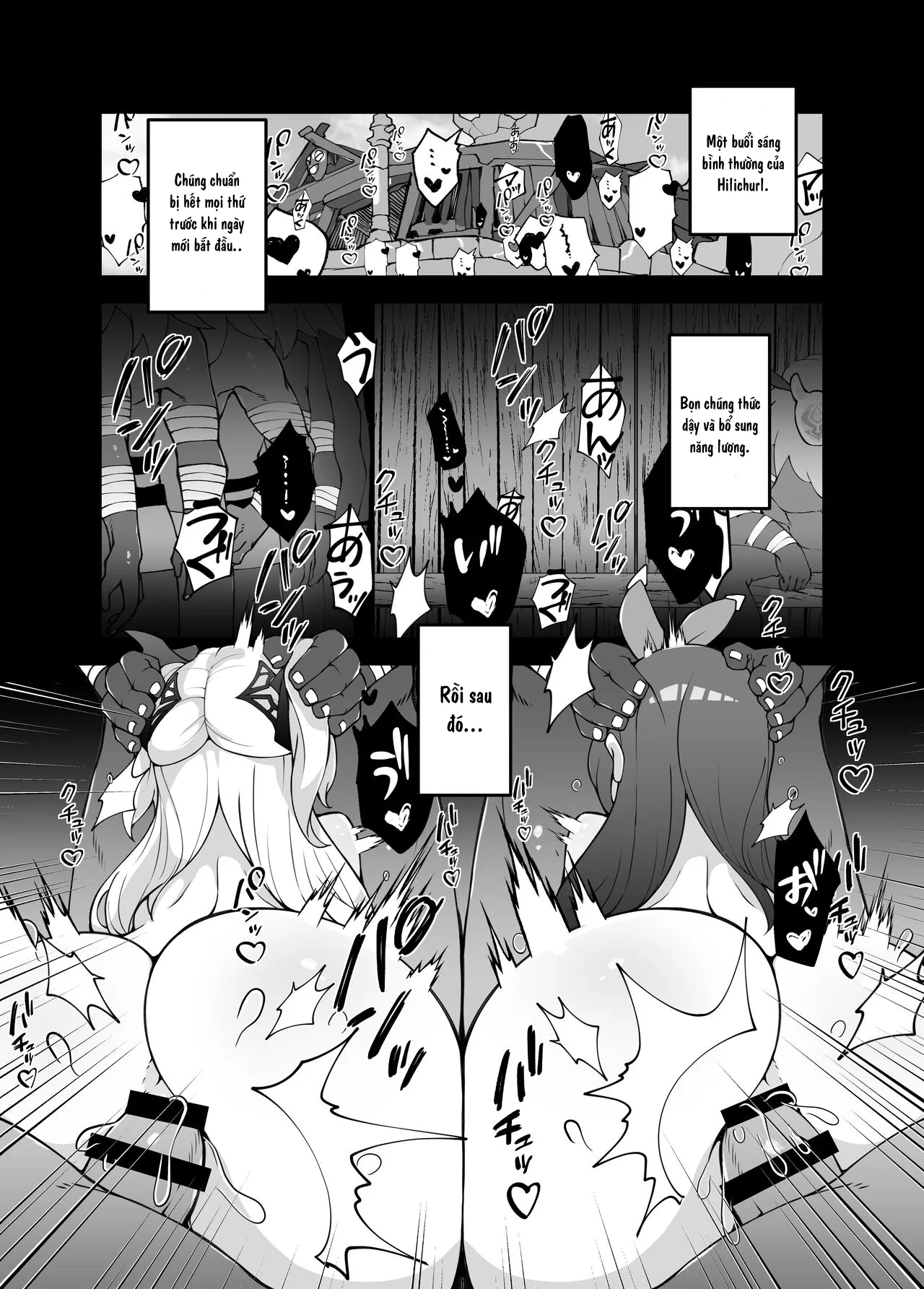 HentaiVN.net - Ảnh 4 - Noelle, Đóa Hoa Chưa Vinh Danh Đã Úa Tàn! [進撃のヒルチャールII～侵攻の序曲,～Noelle,Chivalric Blossom that withered～] - Nhân văn