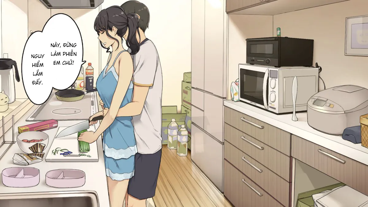 HentaiVN.net - Ảnh 3 - Nani Shite mo Zettai Okoranai Douseichuu no Toshiue Kanojo ni Chokkai Dashitaku Naru Asa - Oneshot