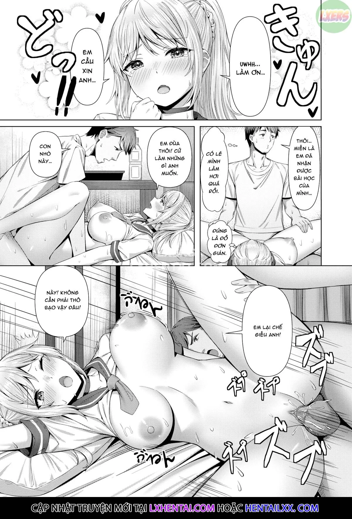HentaiVN.net - Ảnh 21 - Gái hư Trả ơn - Oneshot