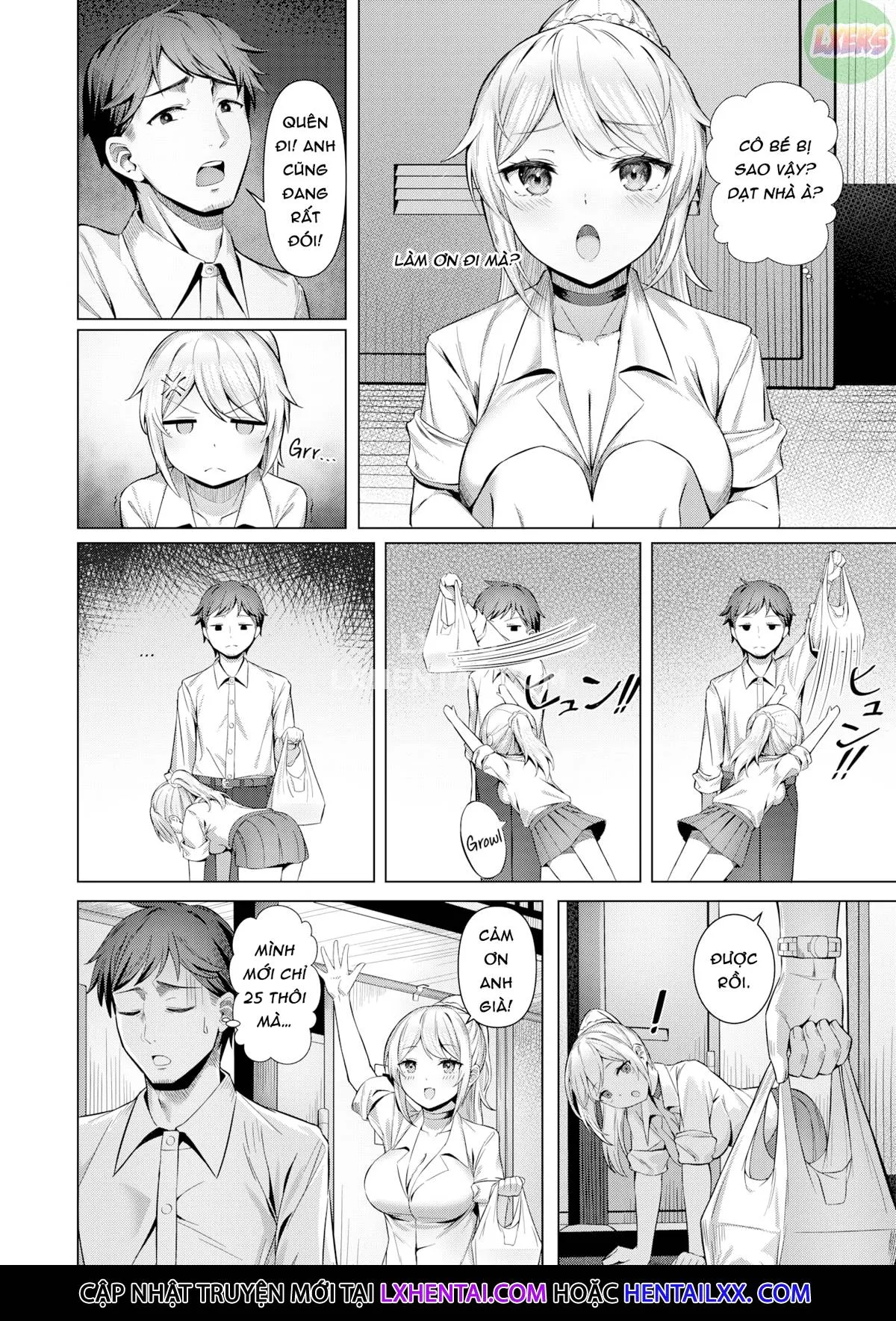 HentaiVN.net - Ảnh 6 - Gái hư Trả ơn - Oneshot