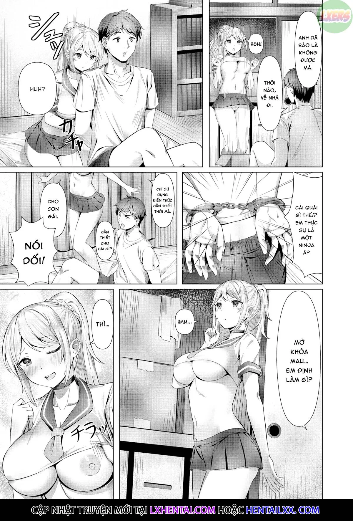 HentaiVN.net - Ảnh 9 - Gái hư Trả ơn - Oneshot