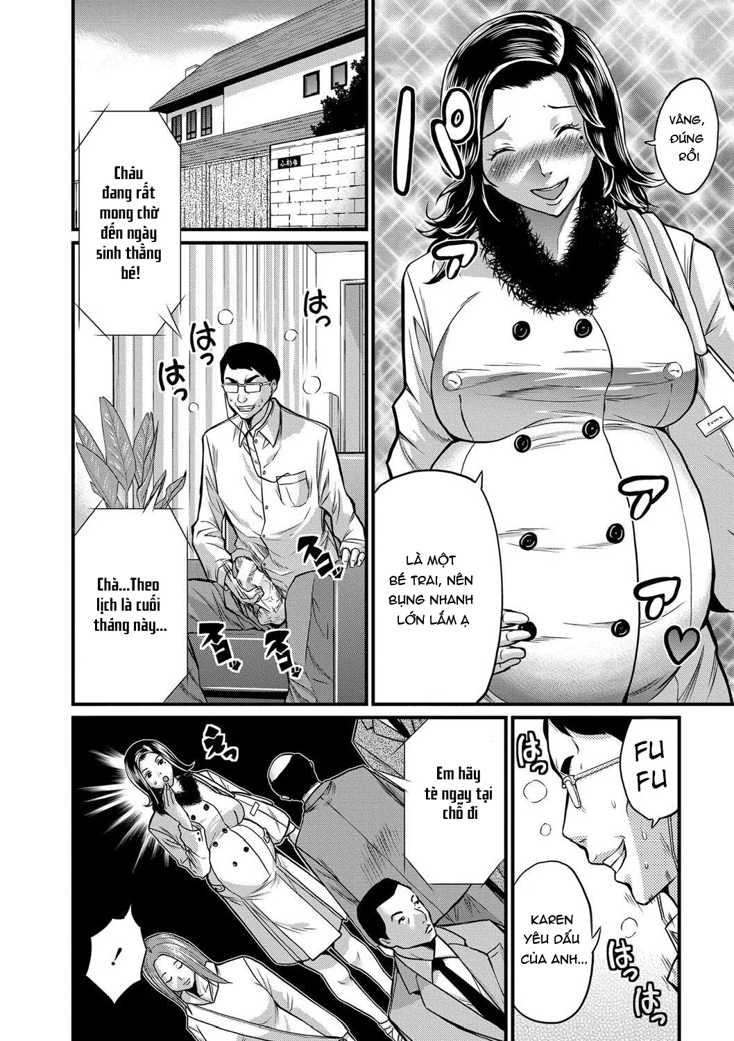 HentaiVN.net - Ảnh 7 - Extreme Stimulation of a Pregnant Wife [妊婦妻の過激な刺激] - Oneshot.