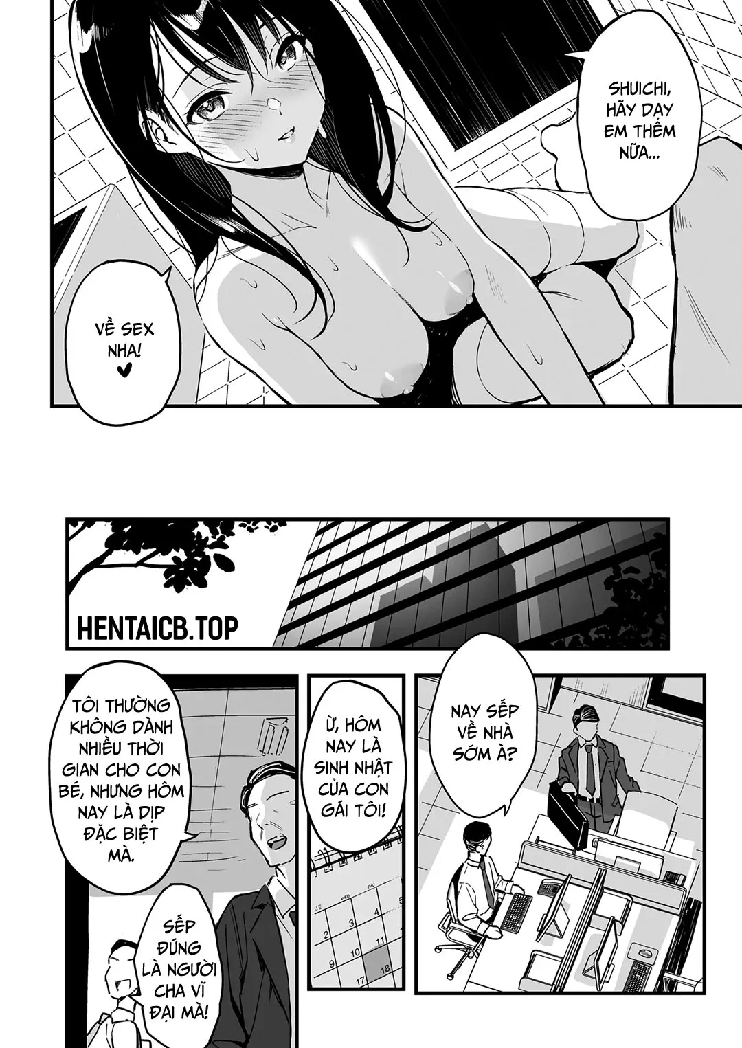 HentaiVN.net - Ảnh 31 - Con gái của sếp! - Oneshot