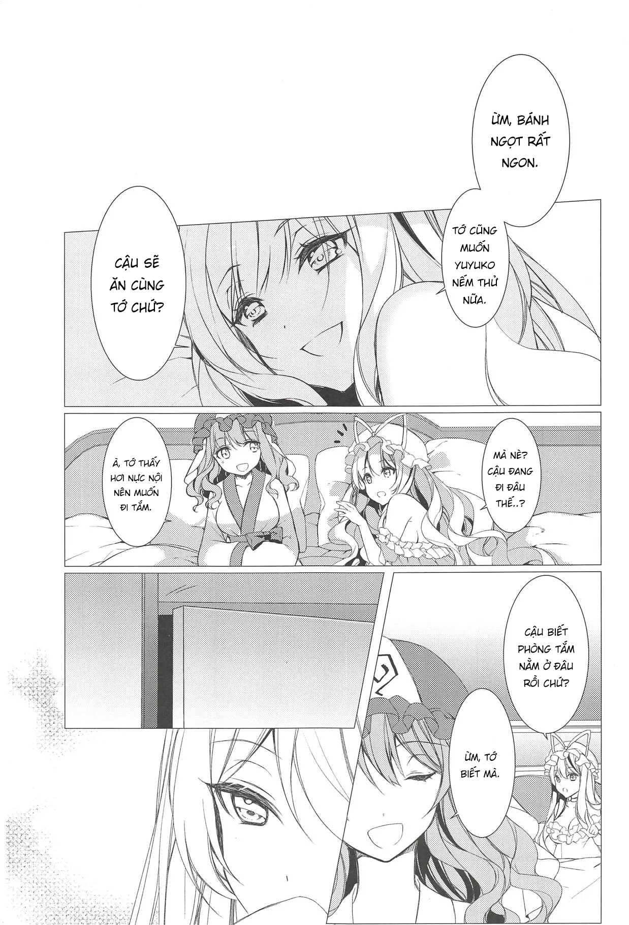 HentaiVN.net - Ảnh 3 - Kemomimi Kanojo wa Ari? Nashi? (Touhou Project) - Oneshot