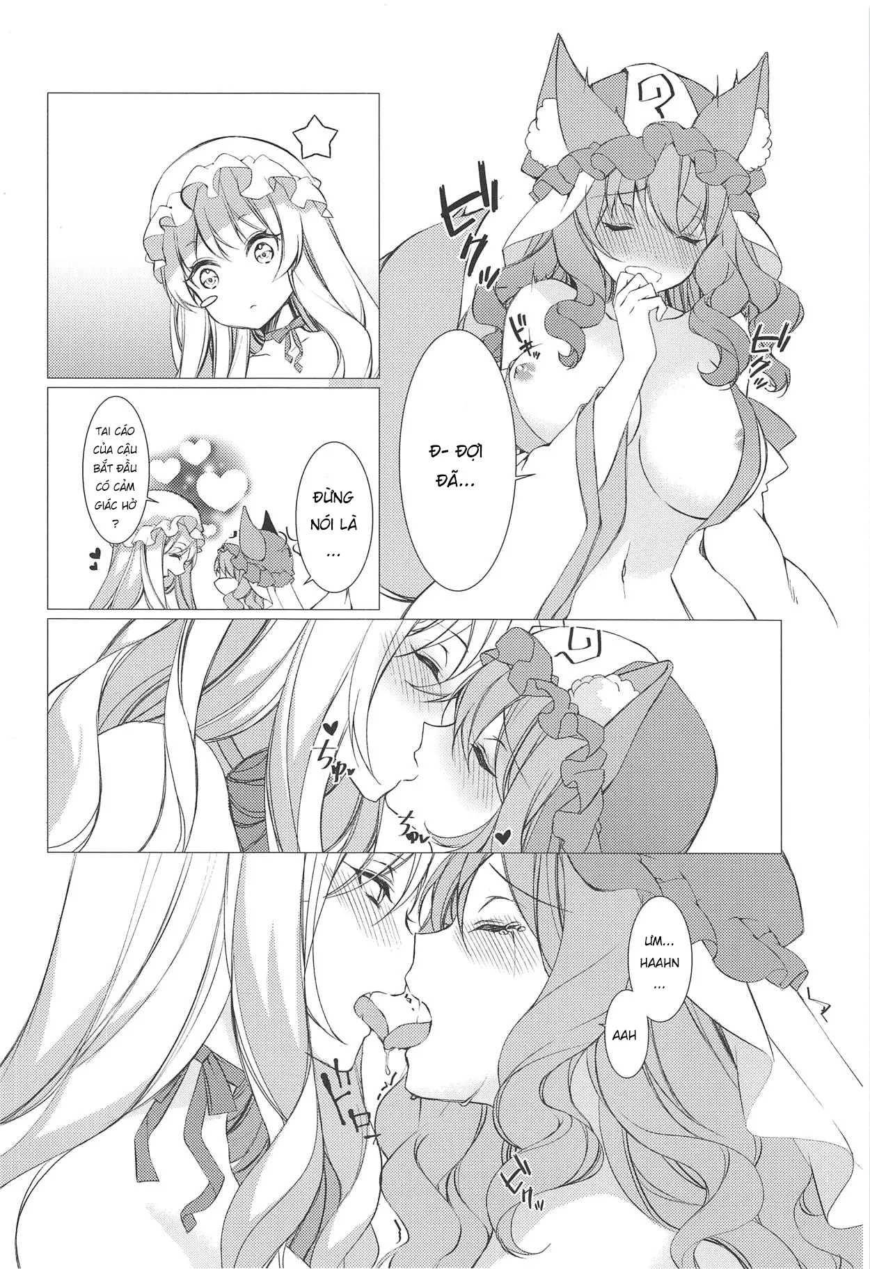 HentaiVN.net - Ảnh 8 - Kemomimi Kanojo wa Ari? Nashi? (Touhou Project) - Oneshot