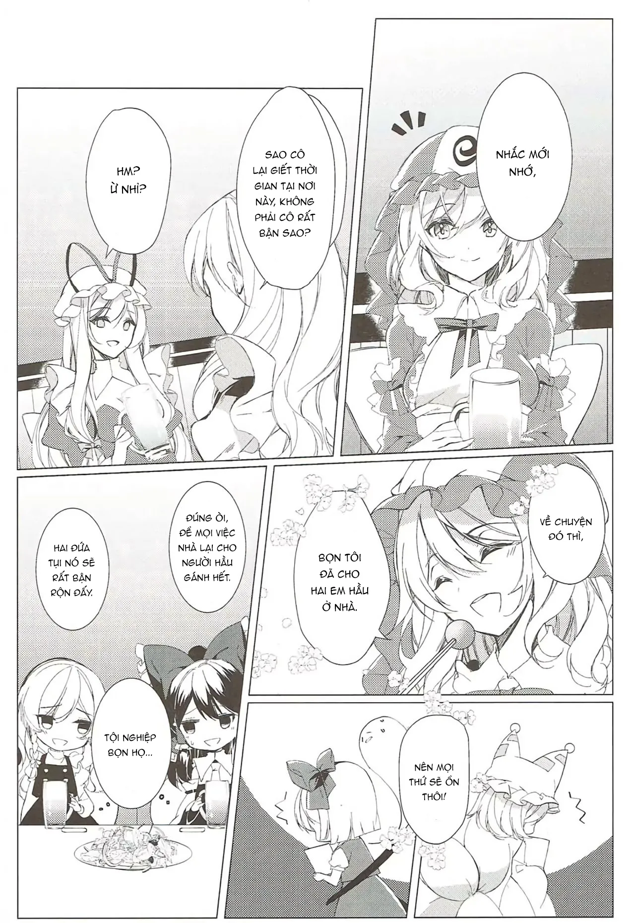 HentaiVN.net - Ảnh 5 - Sakeguse ga Warui Kanojo wa Ari? Nashi? (Touhou Project) - Oneshot