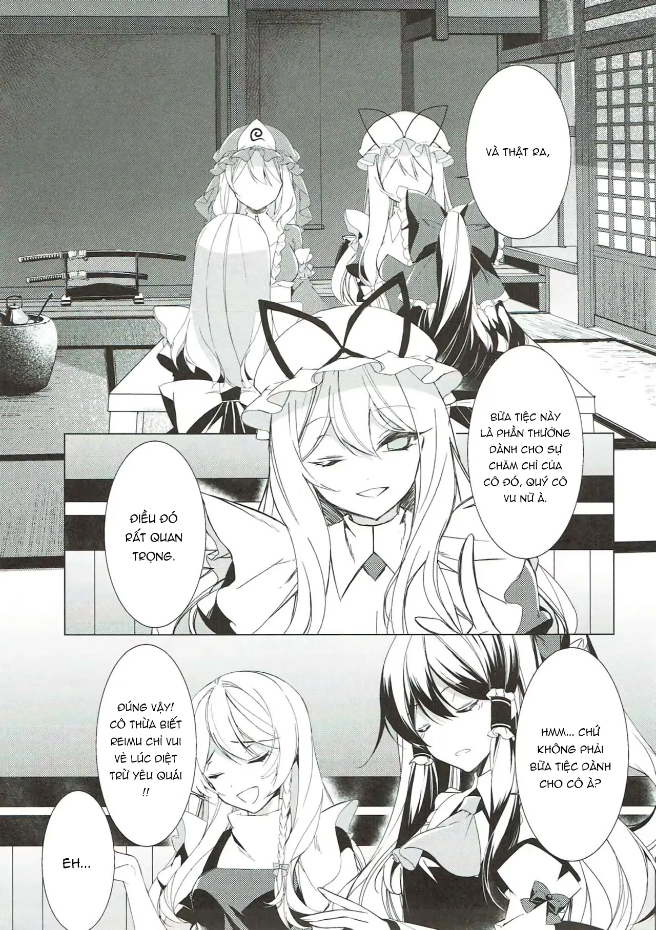 HentaiVN.net - Ảnh 6 - Sakeguse ga Warui Kanojo wa Ari? Nashi? (Touhou Project) - Oneshot