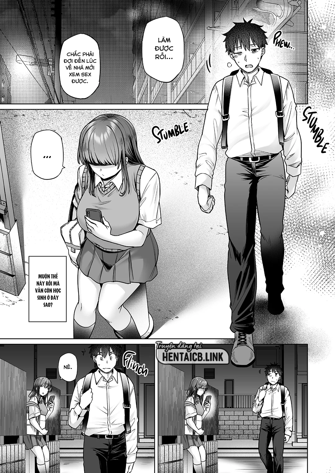 HentaiVN.net - Ảnh 5 - Chạm trán cô nàng bỏ nhà đi bụi - Oneshot