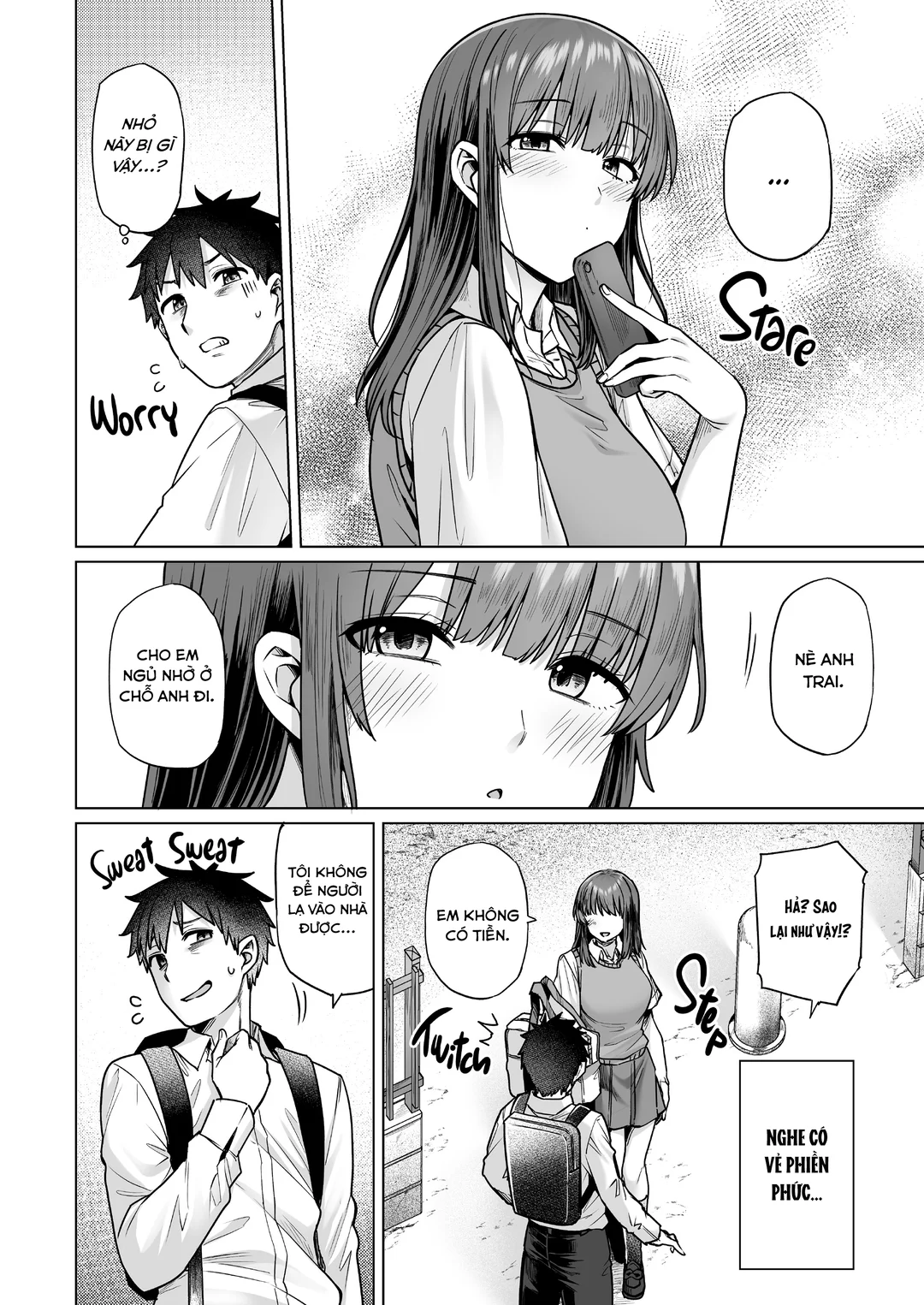 HentaiVN.net - Ảnh 6 - Chạm trán cô nàng bỏ nhà đi bụi - Oneshot