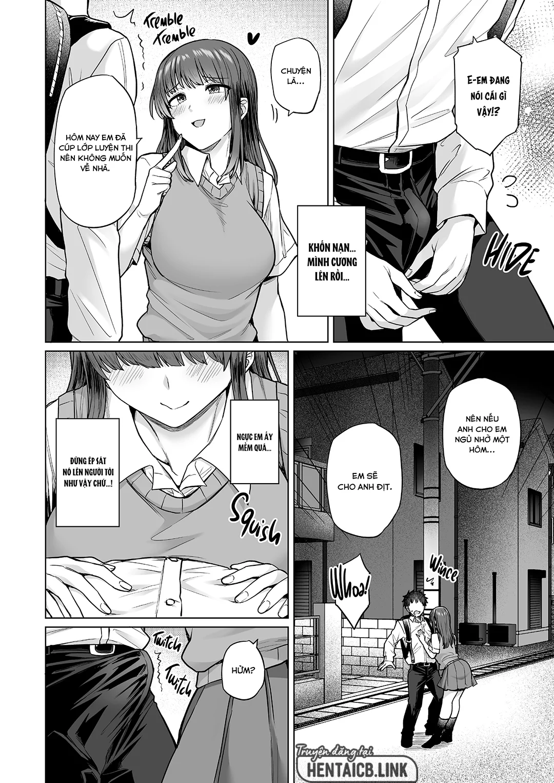 HentaiVN.net - Ảnh 8 - Chạm trán cô nàng bỏ nhà đi bụi - Oneshot