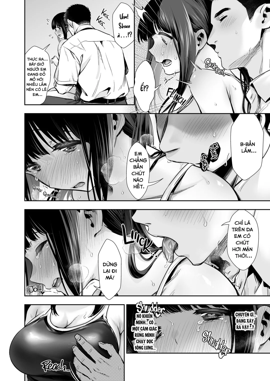 HentaiVN.net - Ảnh 7 - Làm Tình Cùng Cô Bạn Gái Nhút Nhát Trong Bộ Đồ Tắm - Oneshot