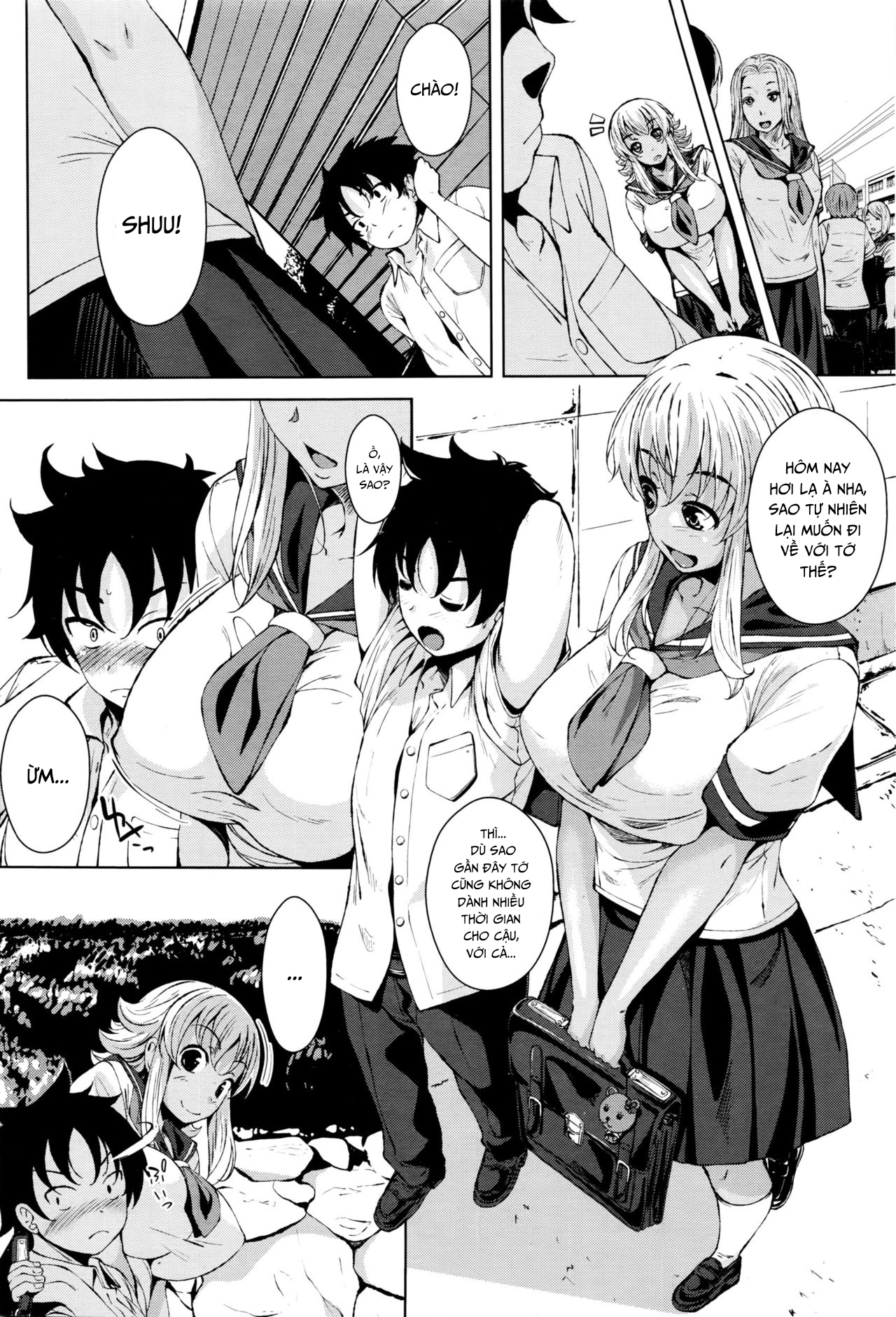 HentaiVN.net - Ảnh 15 - Hiyake Musume to Massage Oji-san - Oneshot
